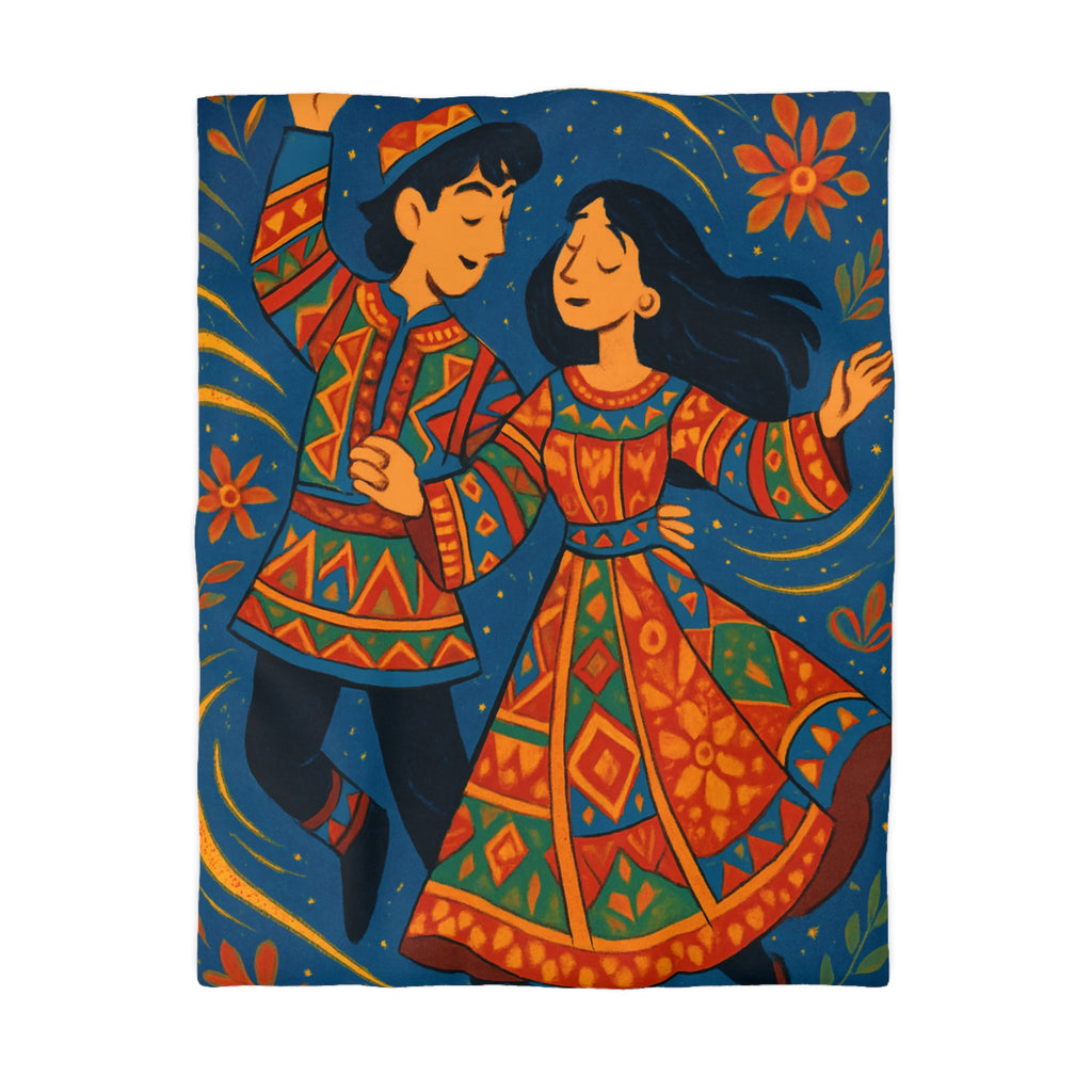 Housse de Couette Microfibre Illustration Unique Design Moderne Décoration Intérieure Raffinée