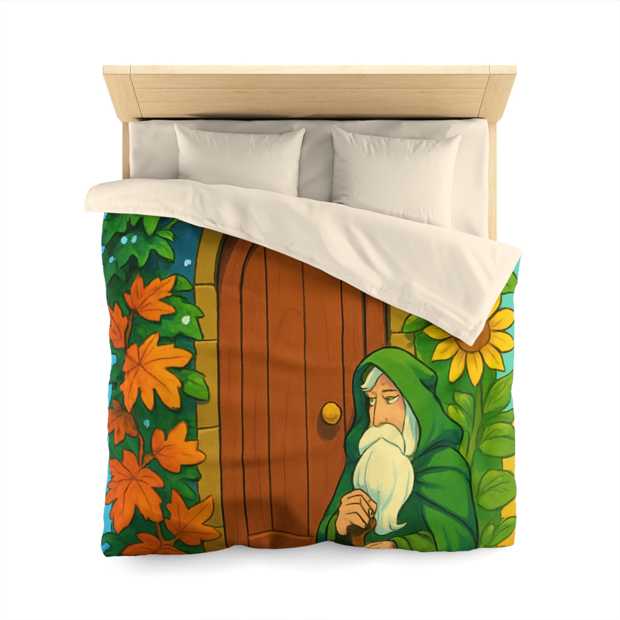 Housse de Couette Microfibre Création Artistique Moderne Design Exclusif Décoration Chambre