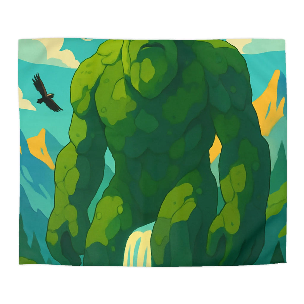 Housse de couette géant naturel envoûtant, idéale pour une chambre à thème nature