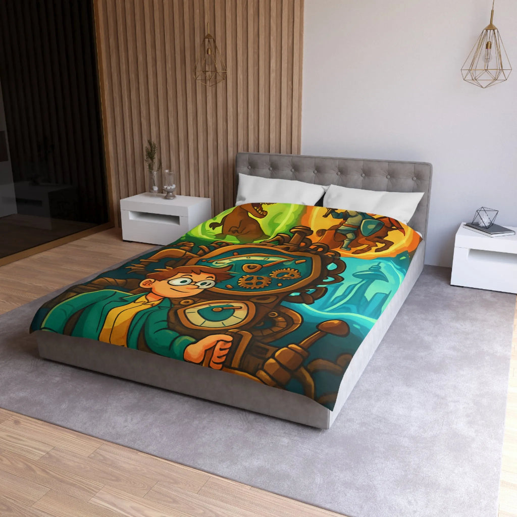 Housse de Couette Fantastique avec Aventure dans le Temps et Exploration de Mystères