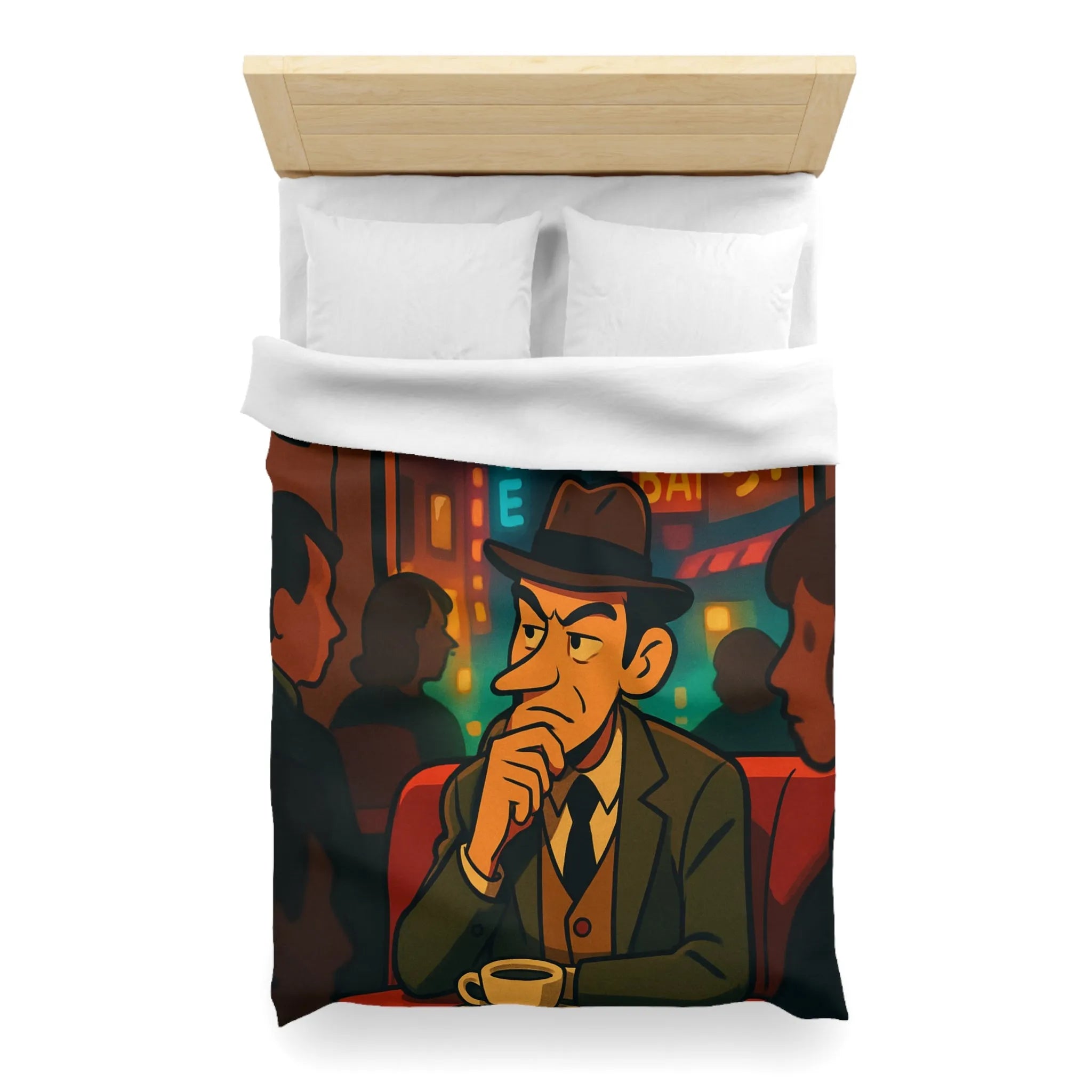 Housse de Couette Microfibre Création Artistique Moderne Design Exclusif Décoration Chambre