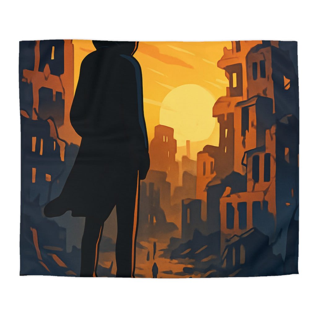 Housse de Couette Microfibre Création Artistique Moderne Design Exclusif Décoration Chambre