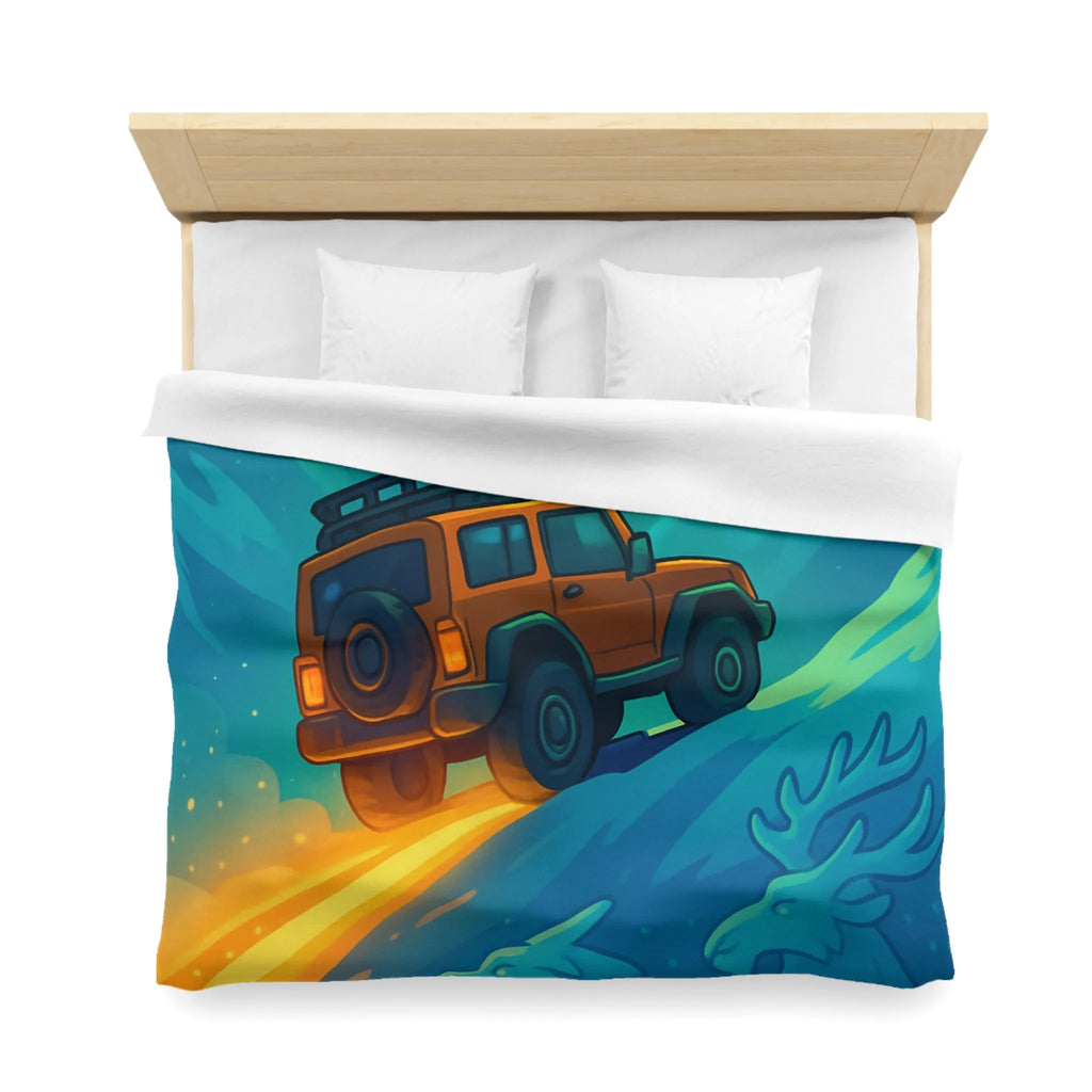 Aventure Hivernale Arctique avec Motifs Scandinaves et Aurores Boréales Scintillantes