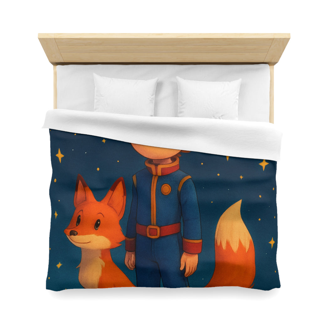 Housse de Couette Microfibre Design Artistique Moderne Décoration Chambre Confort Premium