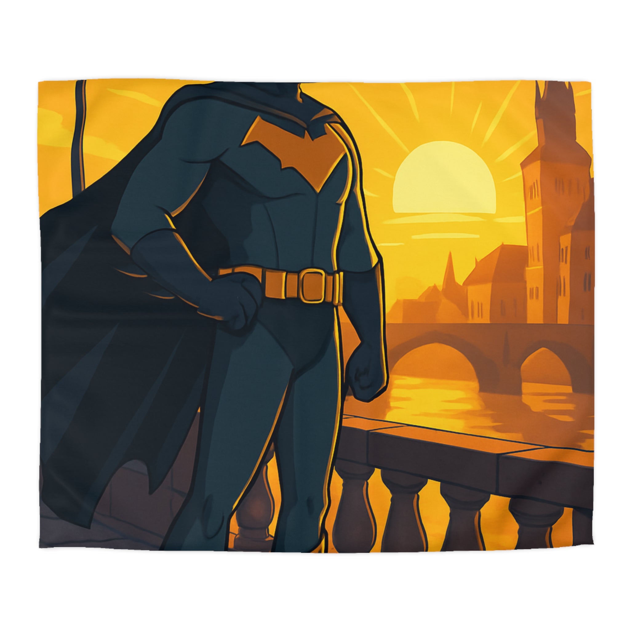 Housse de Couette Microfibre Motif Créatif Original Style Contemporain Chambre Élégante