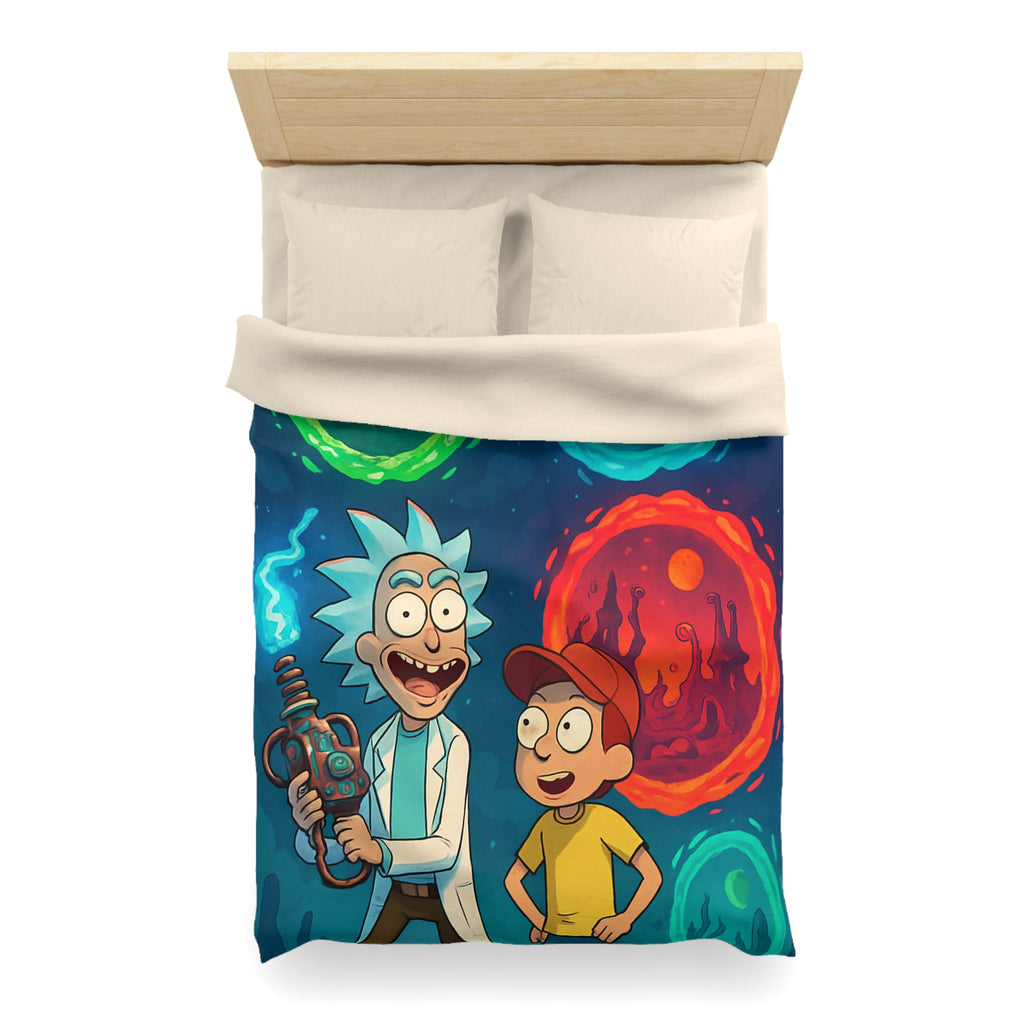 Housse de Couette Microfibre Création Artistique Moderne Design Exclusif Décoration Chambre