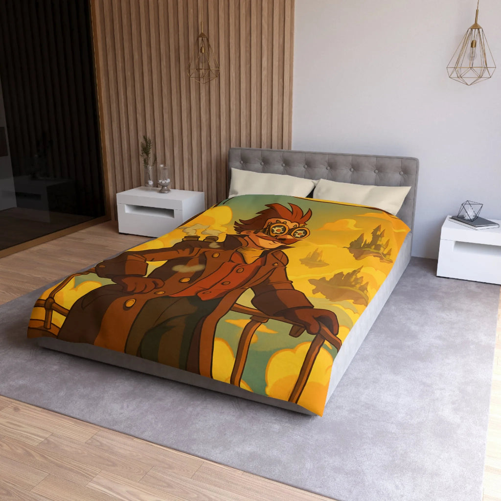 Housse de Couette Microfibre Création Artistique Moderne Design Exclusif Décoration Chambre