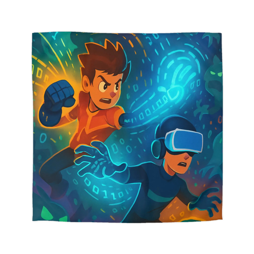 Housse de Couette Microfibre Création Artistique Moderne Design Exclusif Décoration Chambre