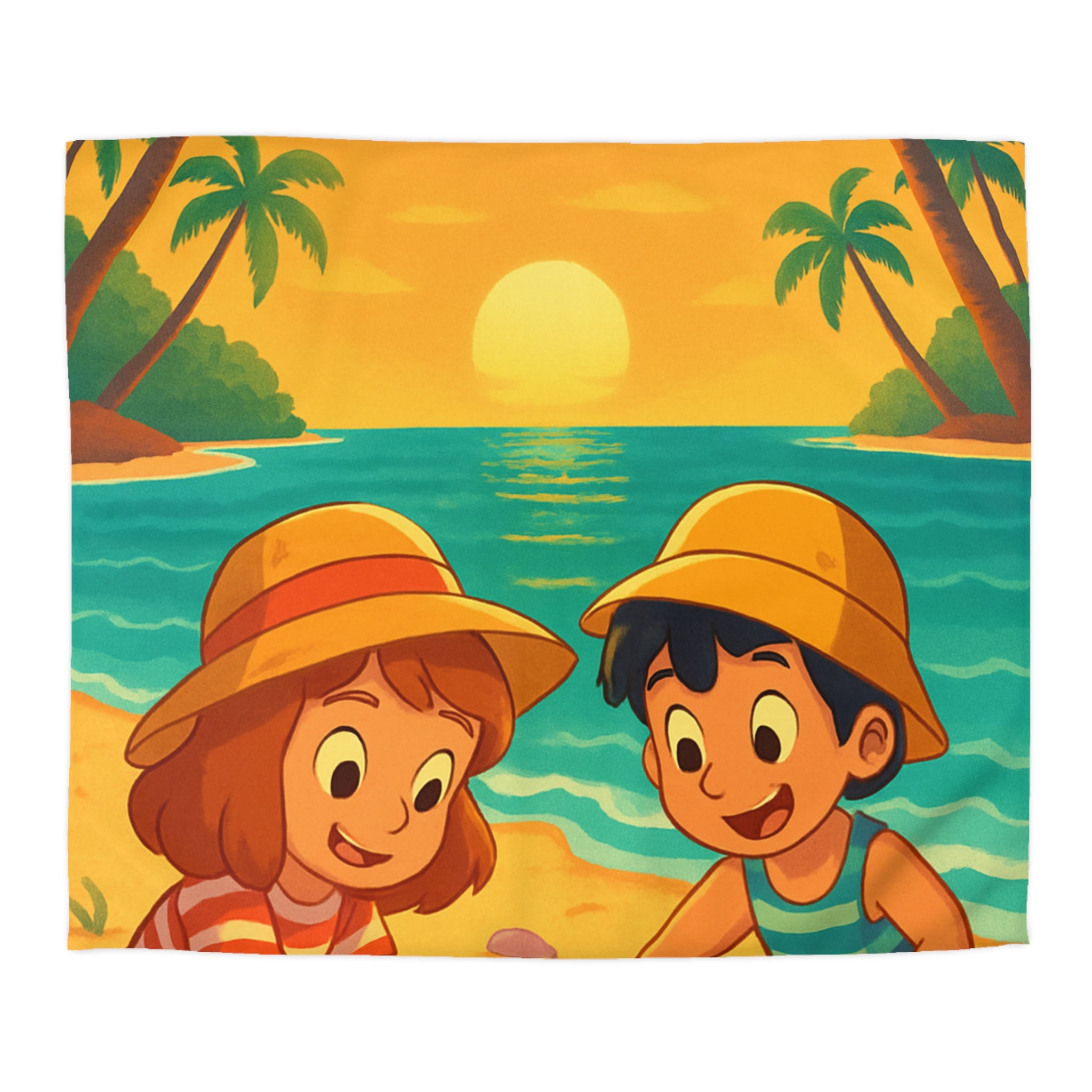 Housse de Couette Microfibre Création Artistique Moderne Design Exclusif Décoration Chambre