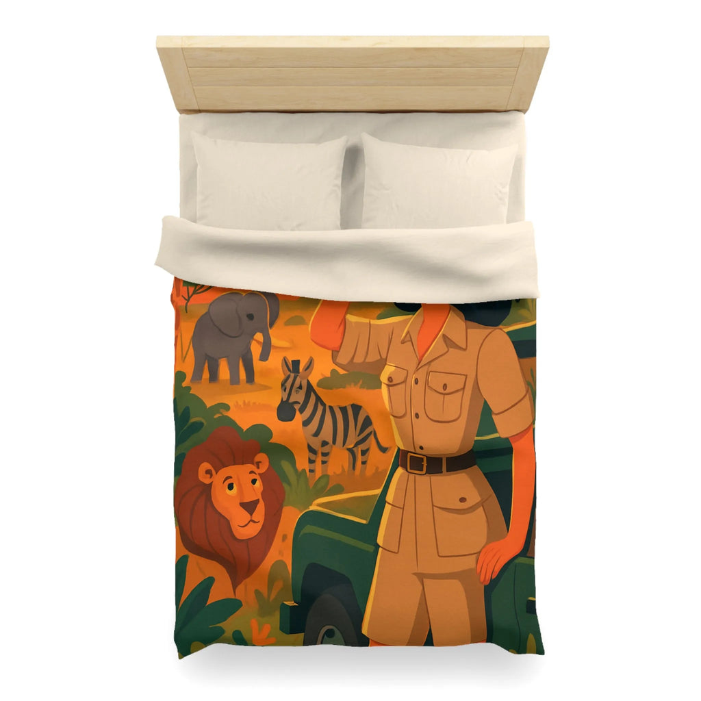 Explorez le safari africain au coucher du soleil avec des animaux majestueux et un guide expert