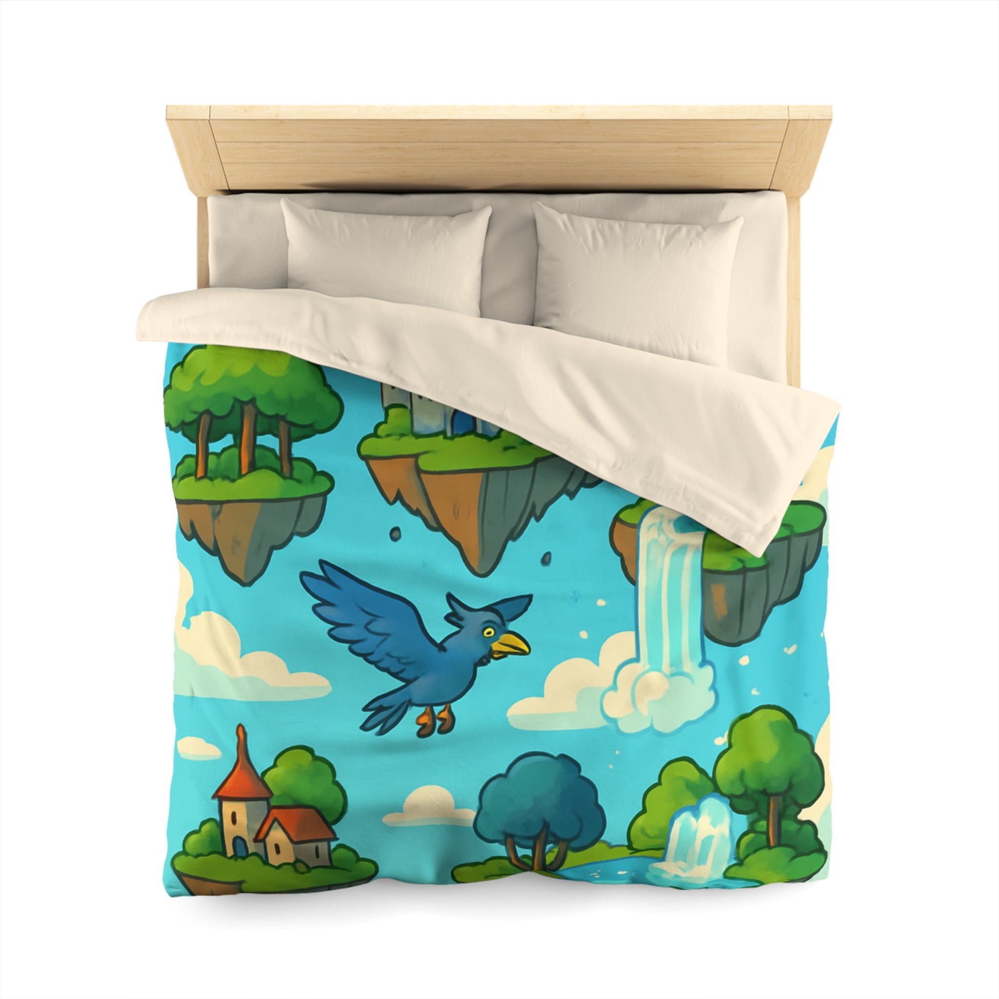 Housse de Couette Microfibre Création Artistique Moderne Design Exclusif Décoration Chambre