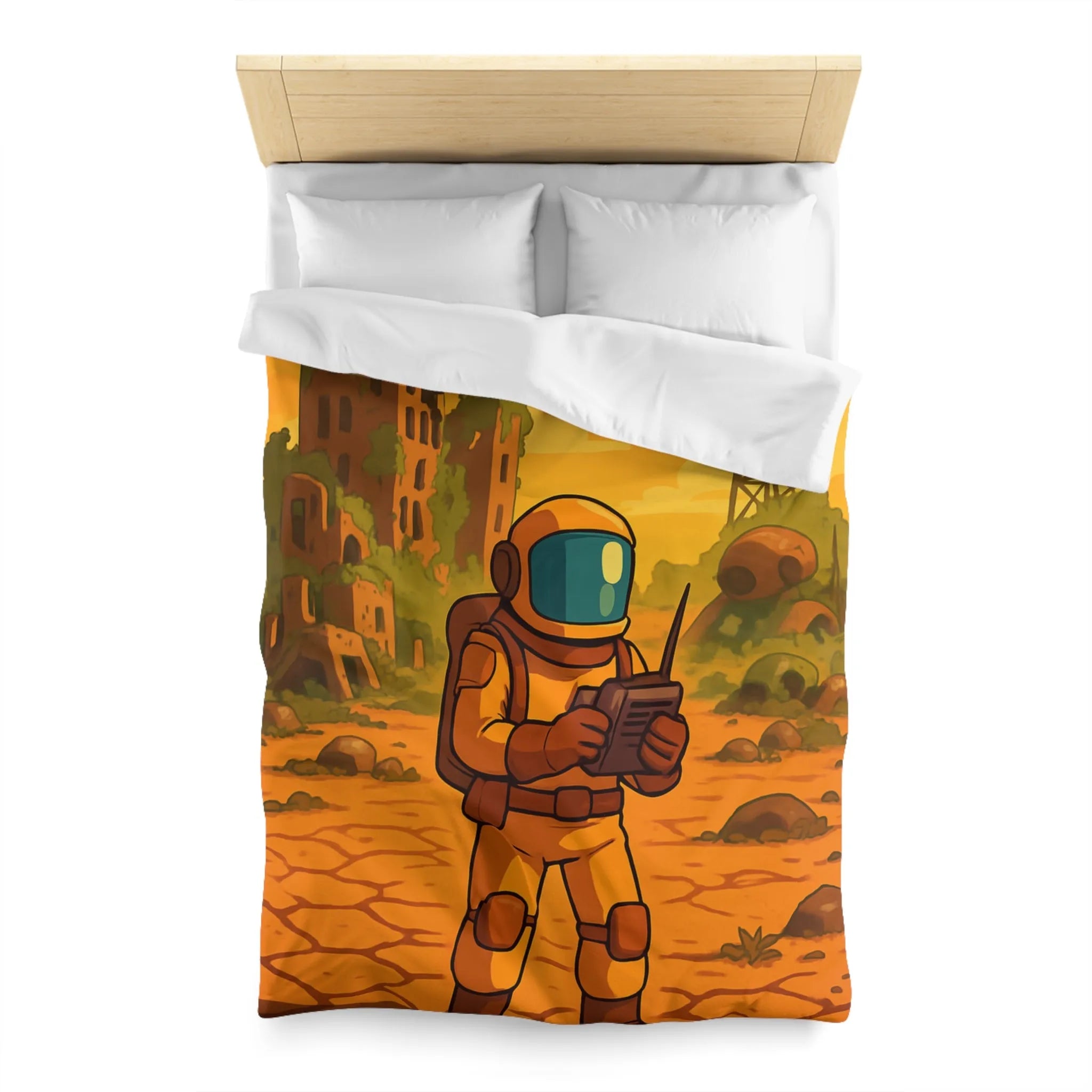 Appréciez l'Aventure Post-Apocalyptique avec un Astronaute dans un Futur Désolé et Mystérieux