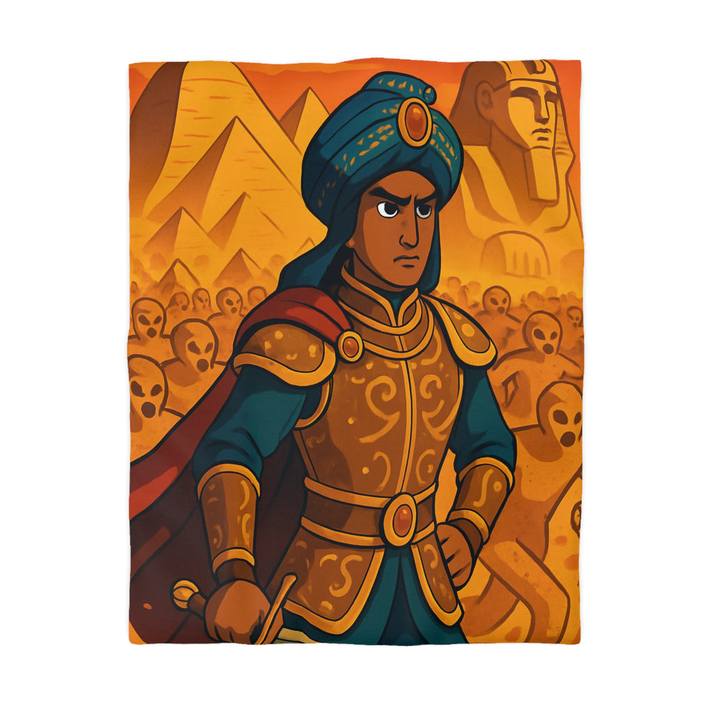 Housse de Couette Microfibre Design Artistique Moderne Décoration Chambre Confort Premium