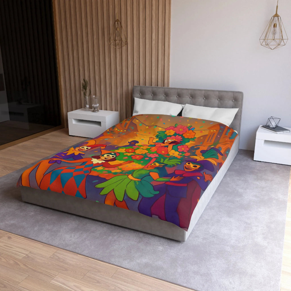 Housse de Couette Microfibre Création Artistique Moderne Design Exclusif Décoration Chambre