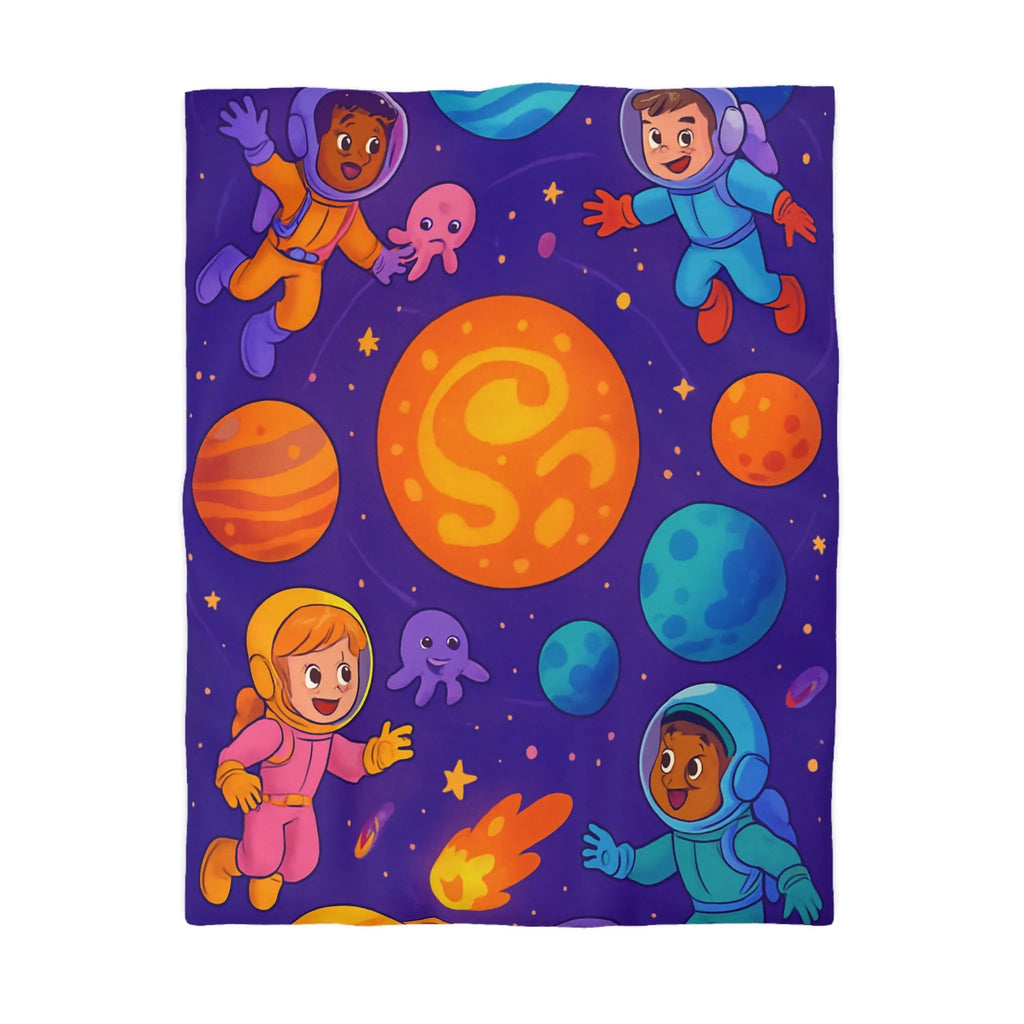 Housse de Couette Microfibre Art Graphique Contemporain Style Décoratif Chambre Tendance