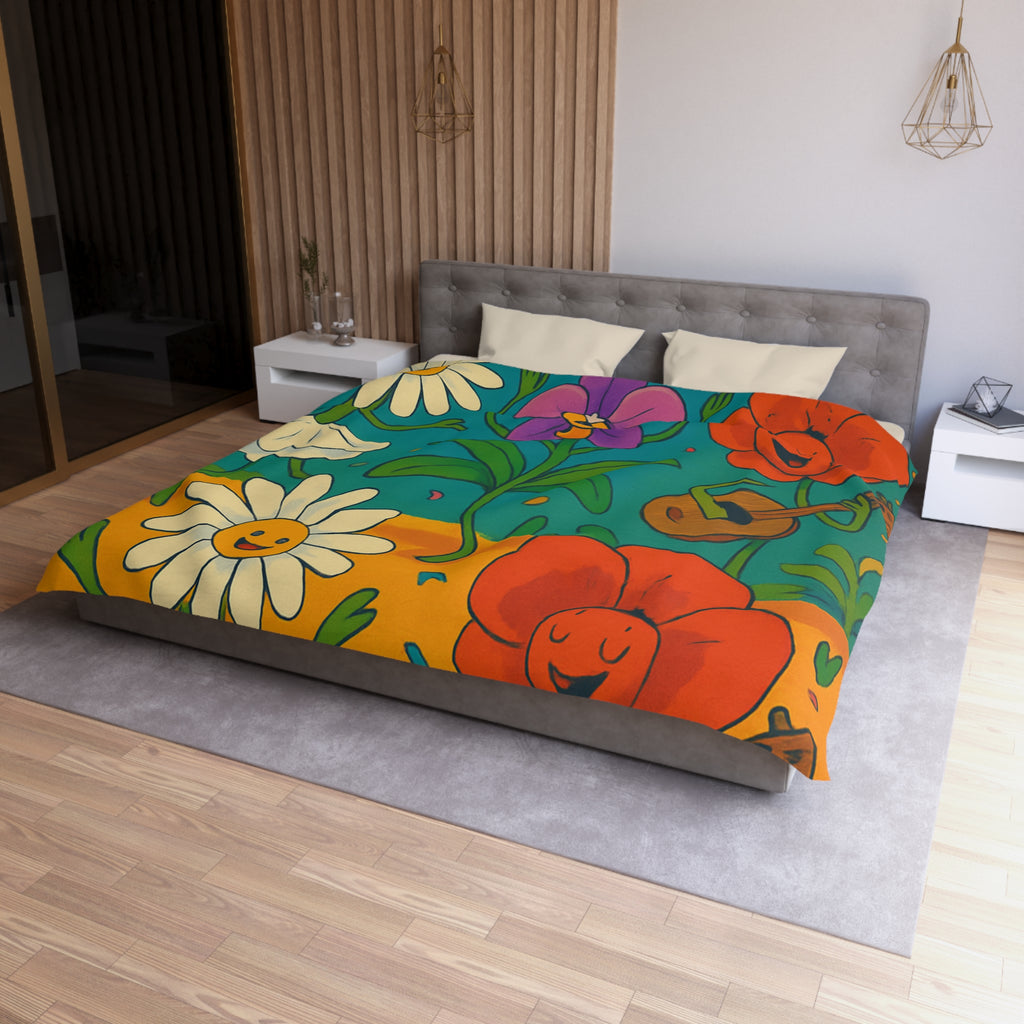 Housse de Couette Microfibre Création Artistique Moderne Design Exclusif Décoration Chambre