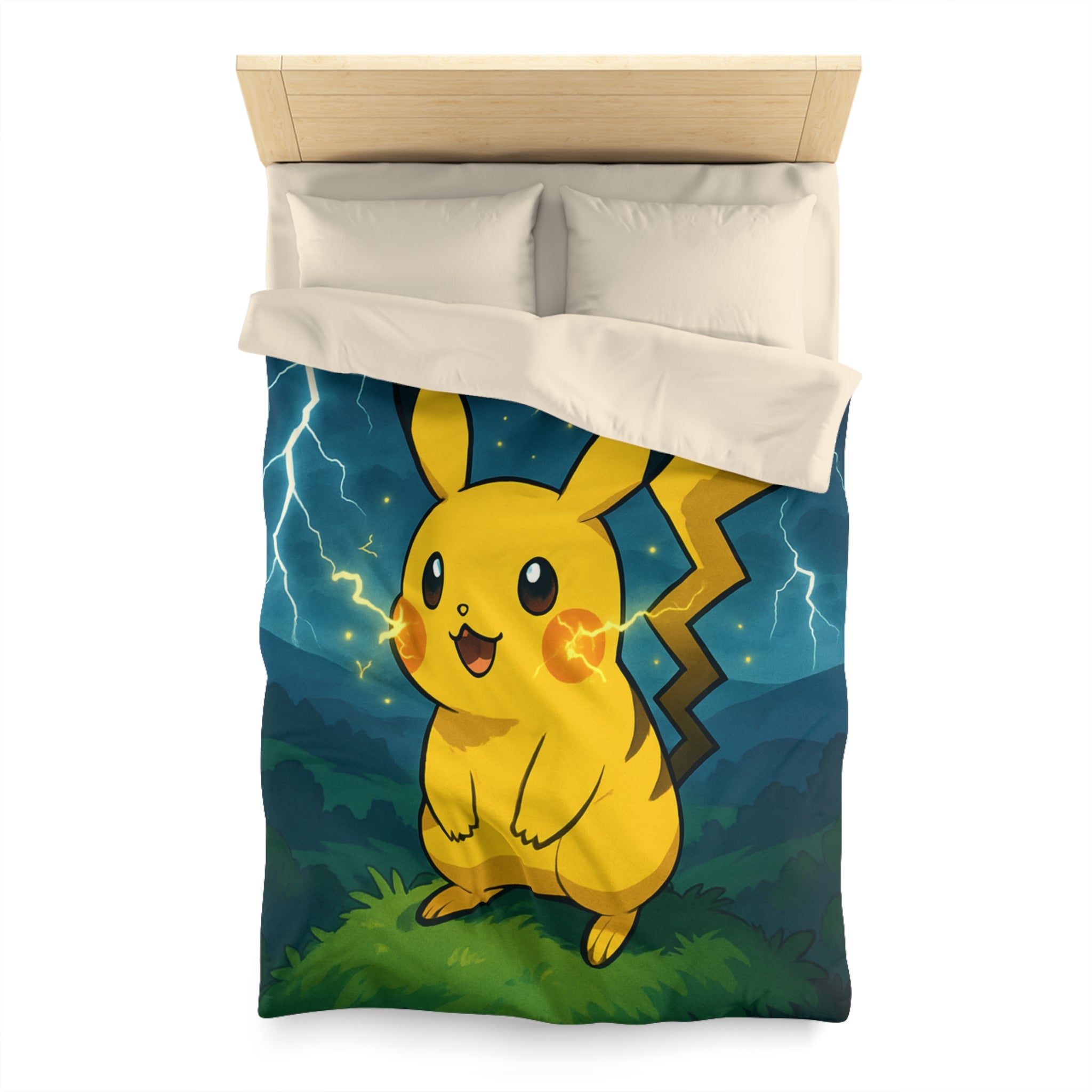 Housse de Couette Microfibre Design Artistique Moderne Décoration Chambre Confort Premium