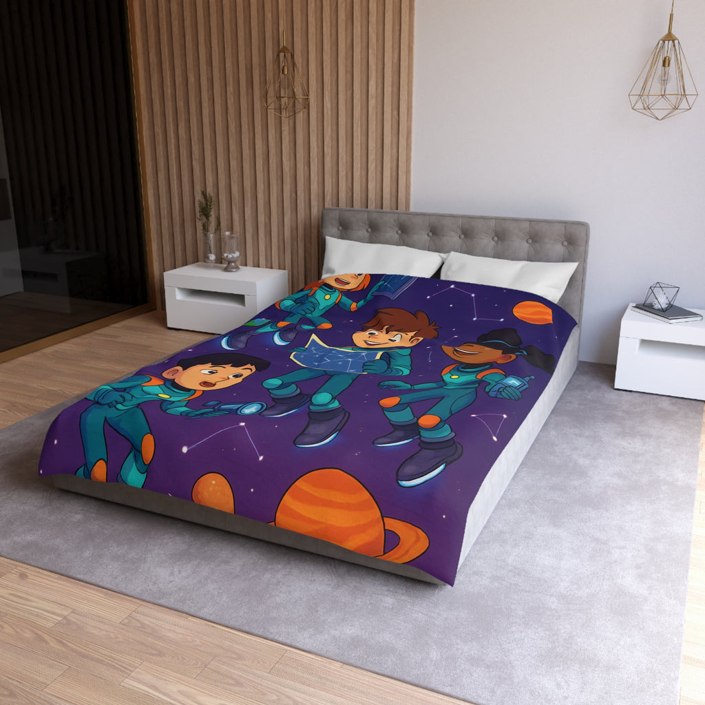 Housse de Couette Microfibre Création Artistique Moderne Design Exclusif Décoration Chambre