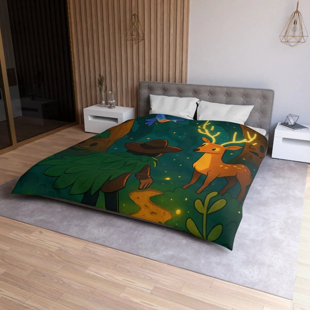 Housse de Couette Microfibre Création Artistique Moderne Design Exclusif Décoration Chambre