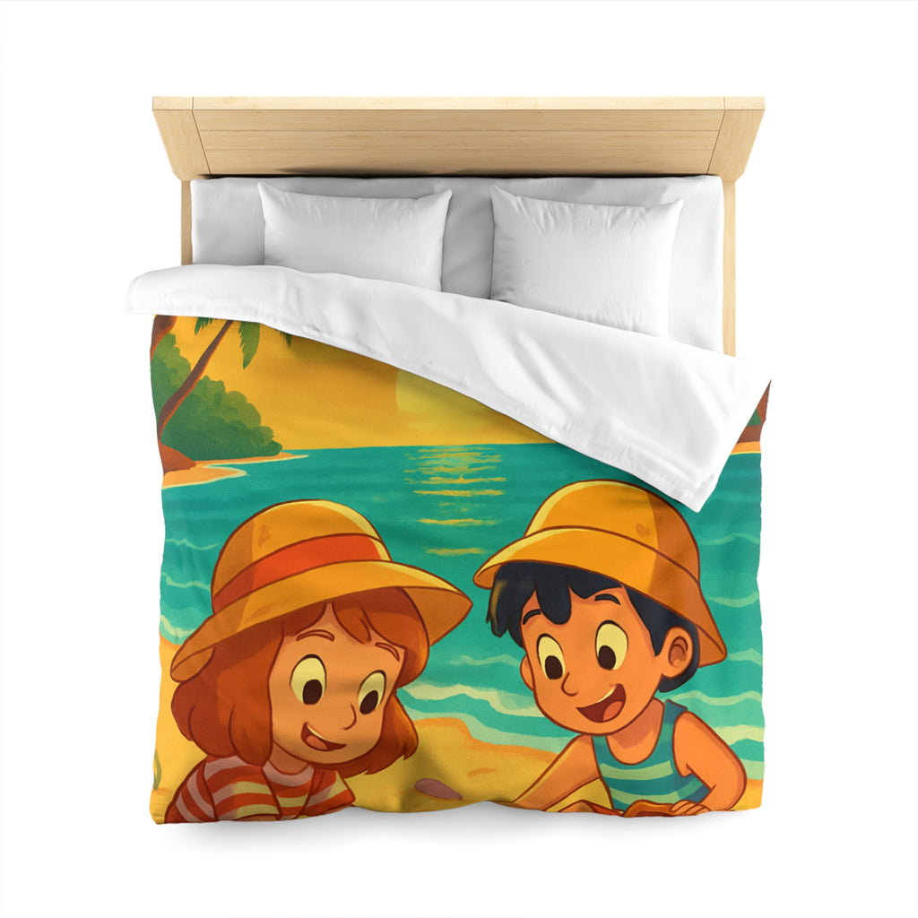 Housse de Couette Microfibre Création Artistique Moderne Design Exclusif Décoration Chambre