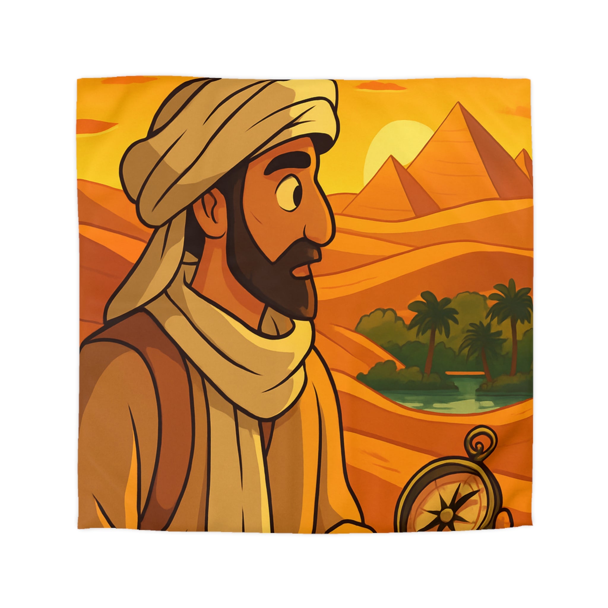 Housse de Couette Microfibre Illustration Unique Design Moderne Décoration Intérieure Raffinée