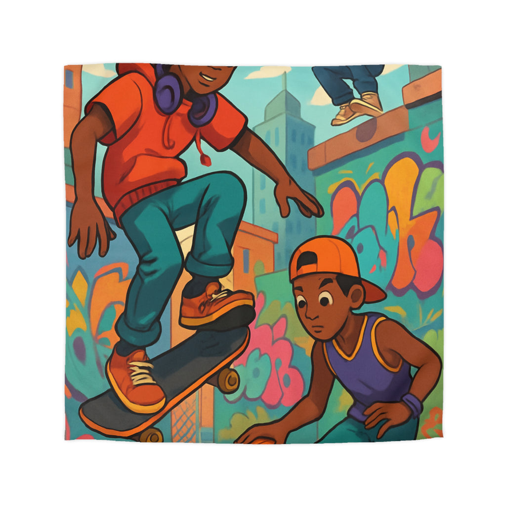 Housse de Couette Microfibre Création Artistique Moderne Design Exclusif Décoration Chambre