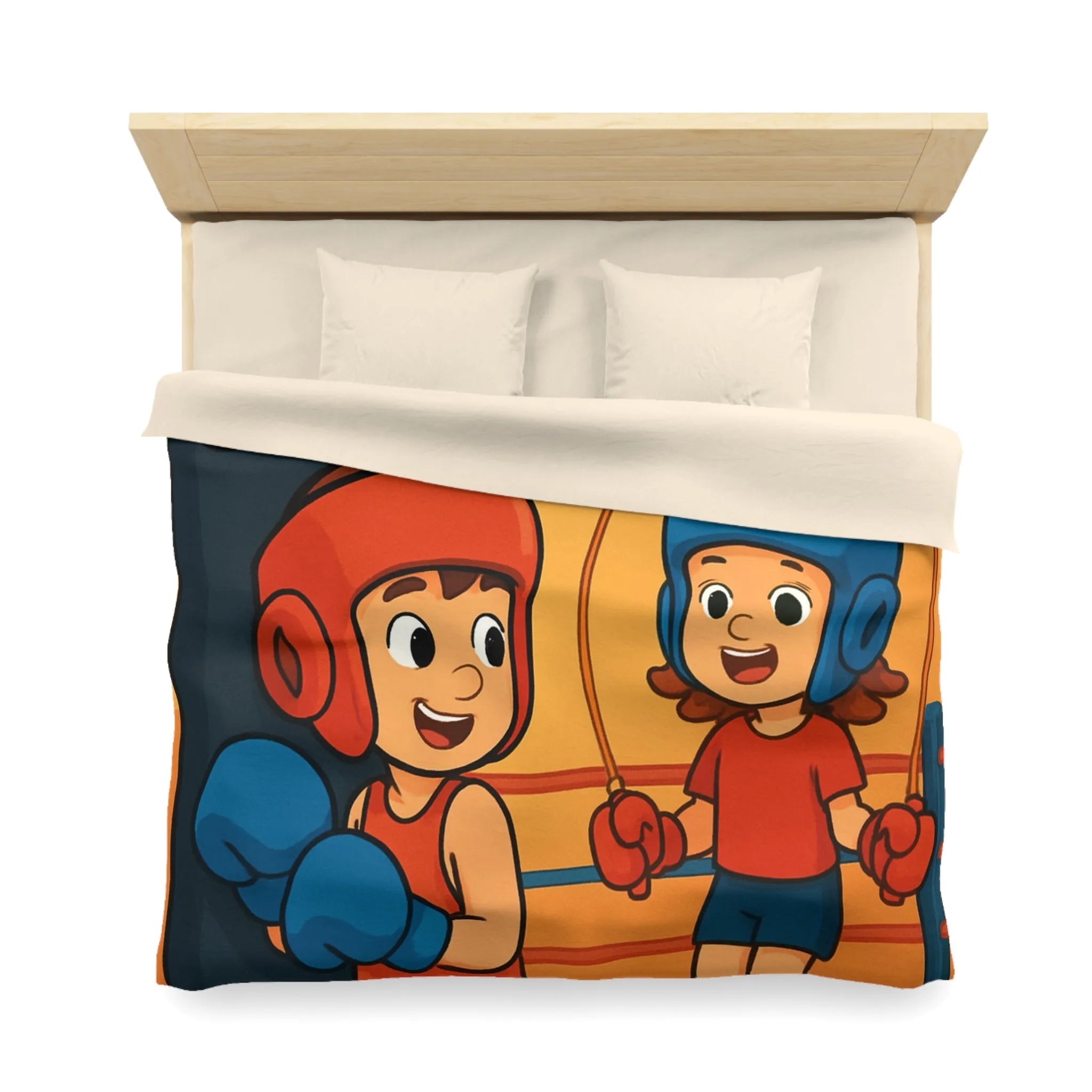 Housse de Couette Microfibre Création Artistique Moderne Design Exclusif Décoration Chambre