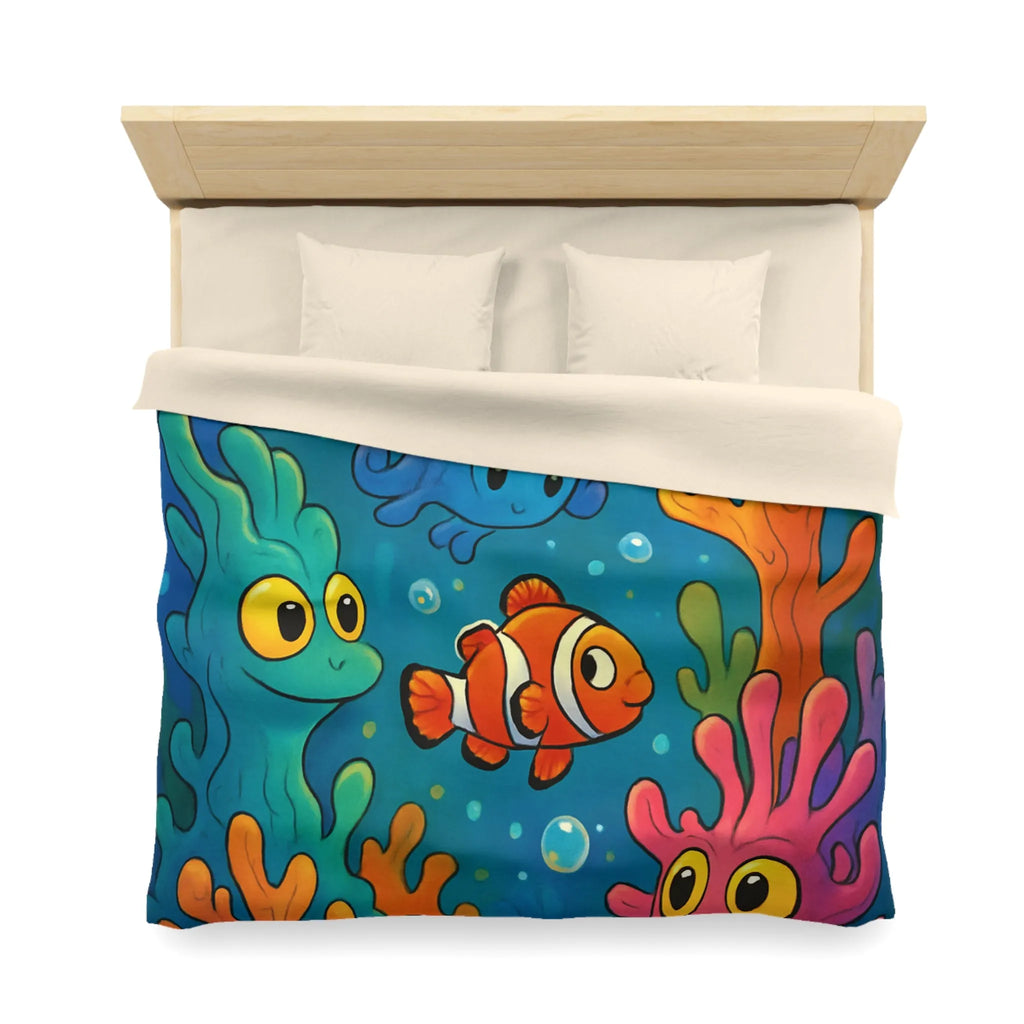 Explorez un Récif Abondant avec Poissons Sourire pour Chambre Enfant Enchantée