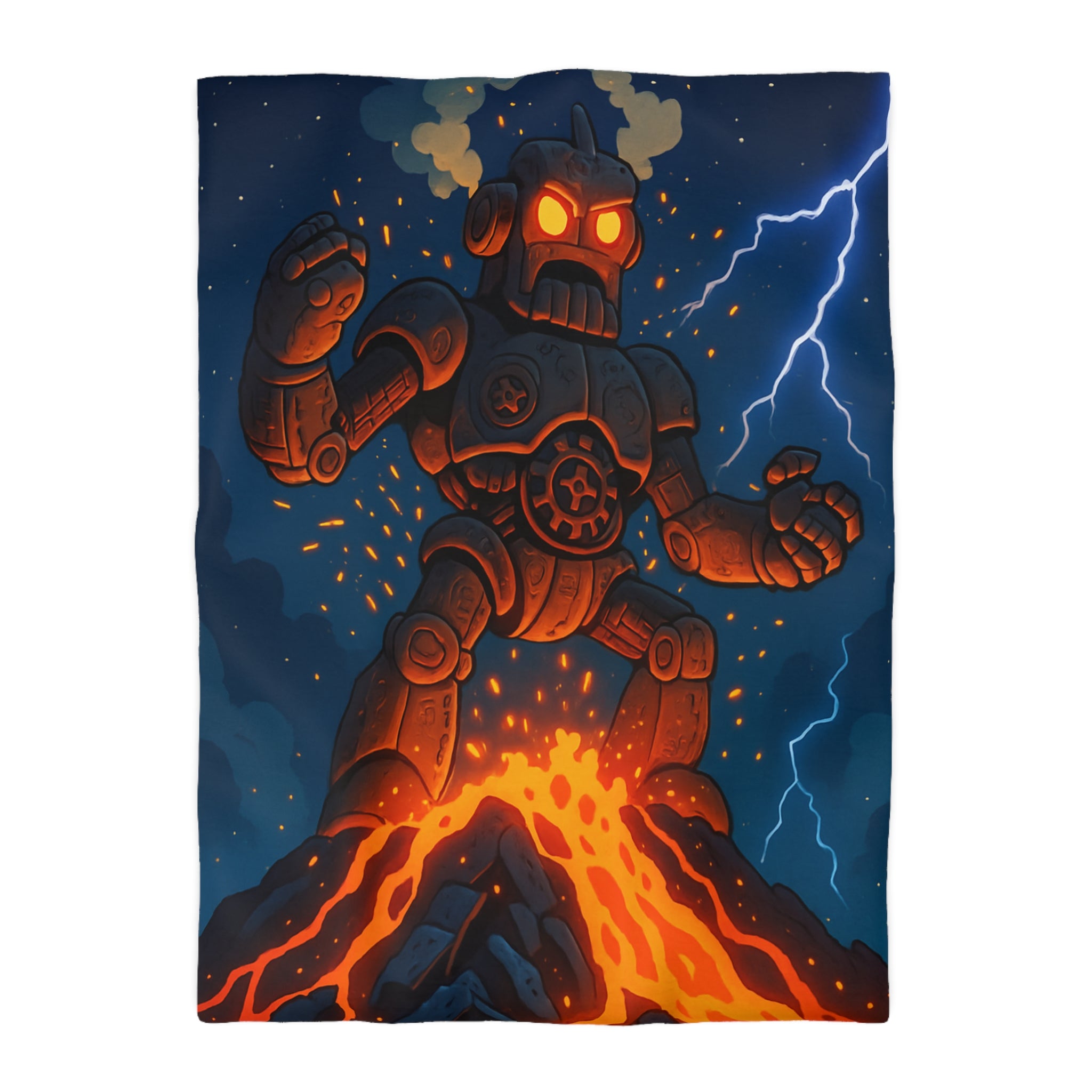 Housse de Couette Microfibre Design Artistique Moderne Décoration Chambre Confort Premium