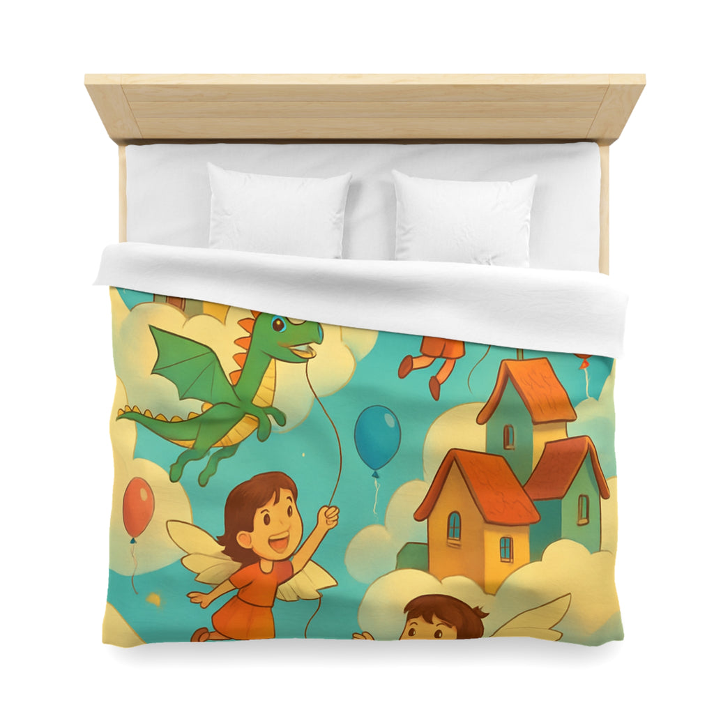 Housse de Couette Microfibre Création Artistique Moderne Design Exclusif Décoration Chambre