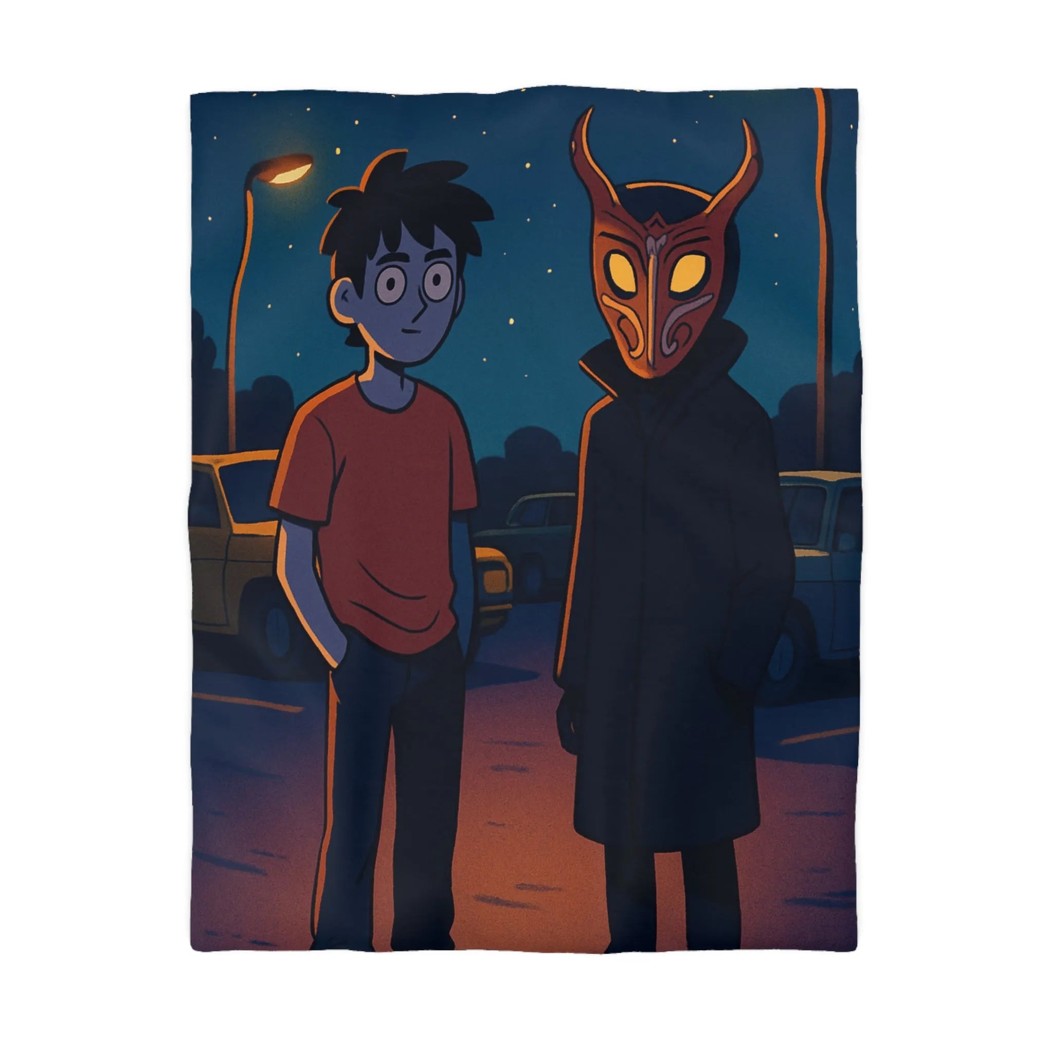 Housse de Couette Microfibre Création Artistique Moderne Design Exclusif Décoration Chambre