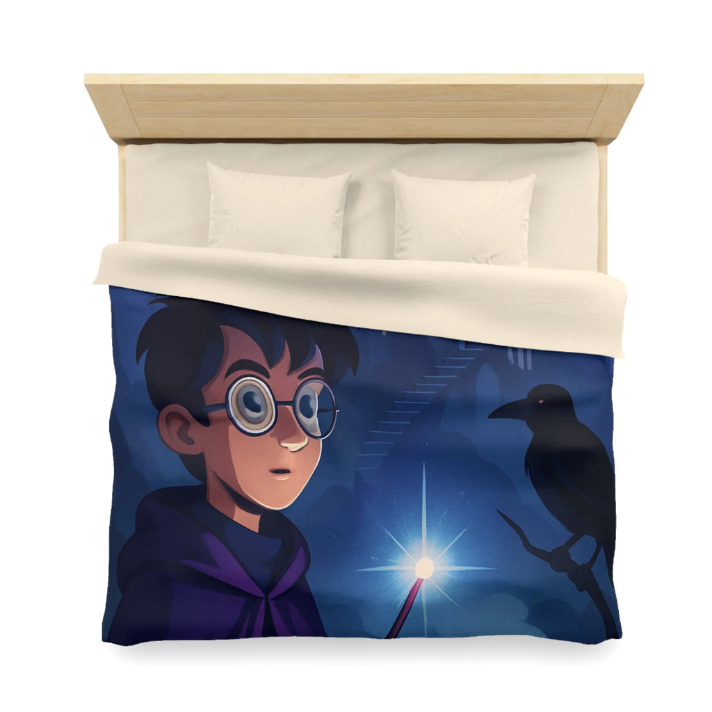 Housse de Couette Microfibre Art Graphique Contemporain Style Décoratif Chambre Tendance