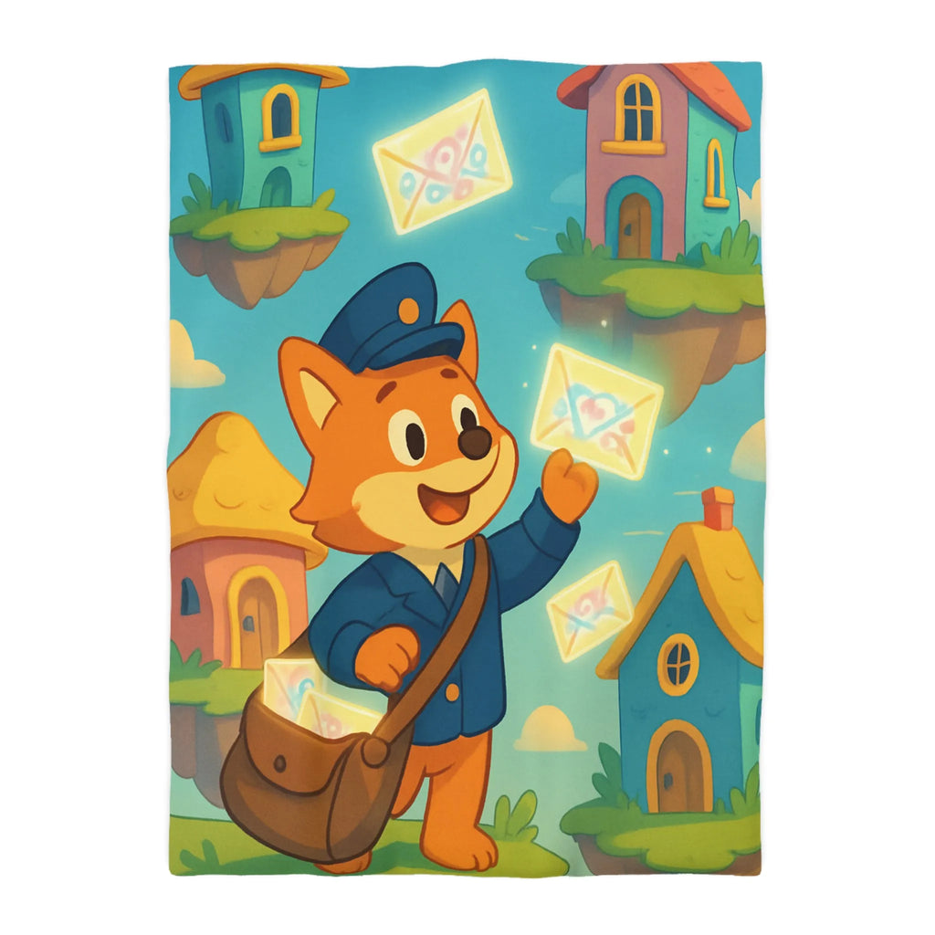 Housse de Couette Microfibre Art Graphique Contemporain Style Décoratif Chambre Tendance