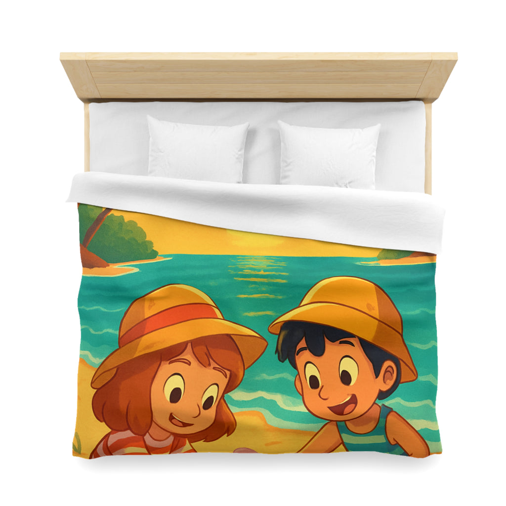 Housse de Couette Microfibre Création Artistique Moderne Design Exclusif Décoration Chambre