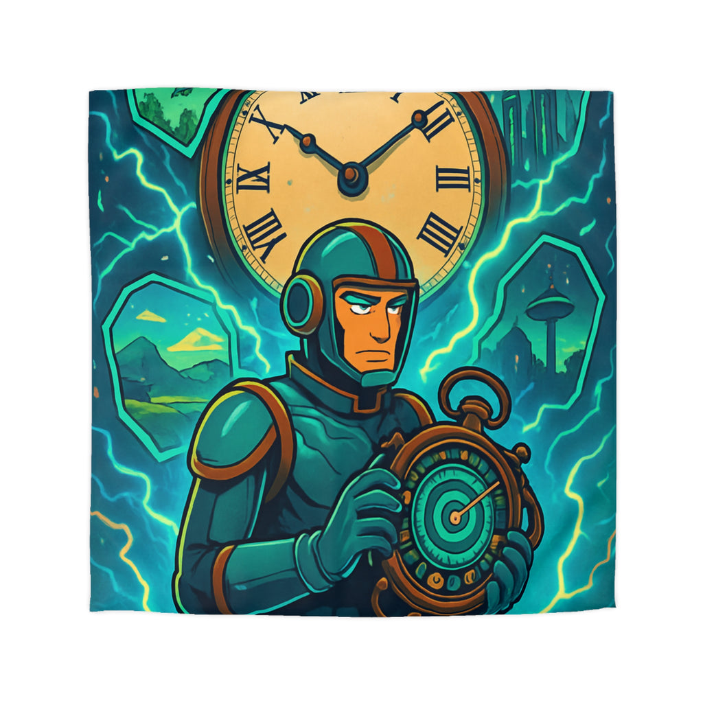 Housse de Couette Microfibre Illustration Unique Design Moderne Décoration Intérieure Raffinée