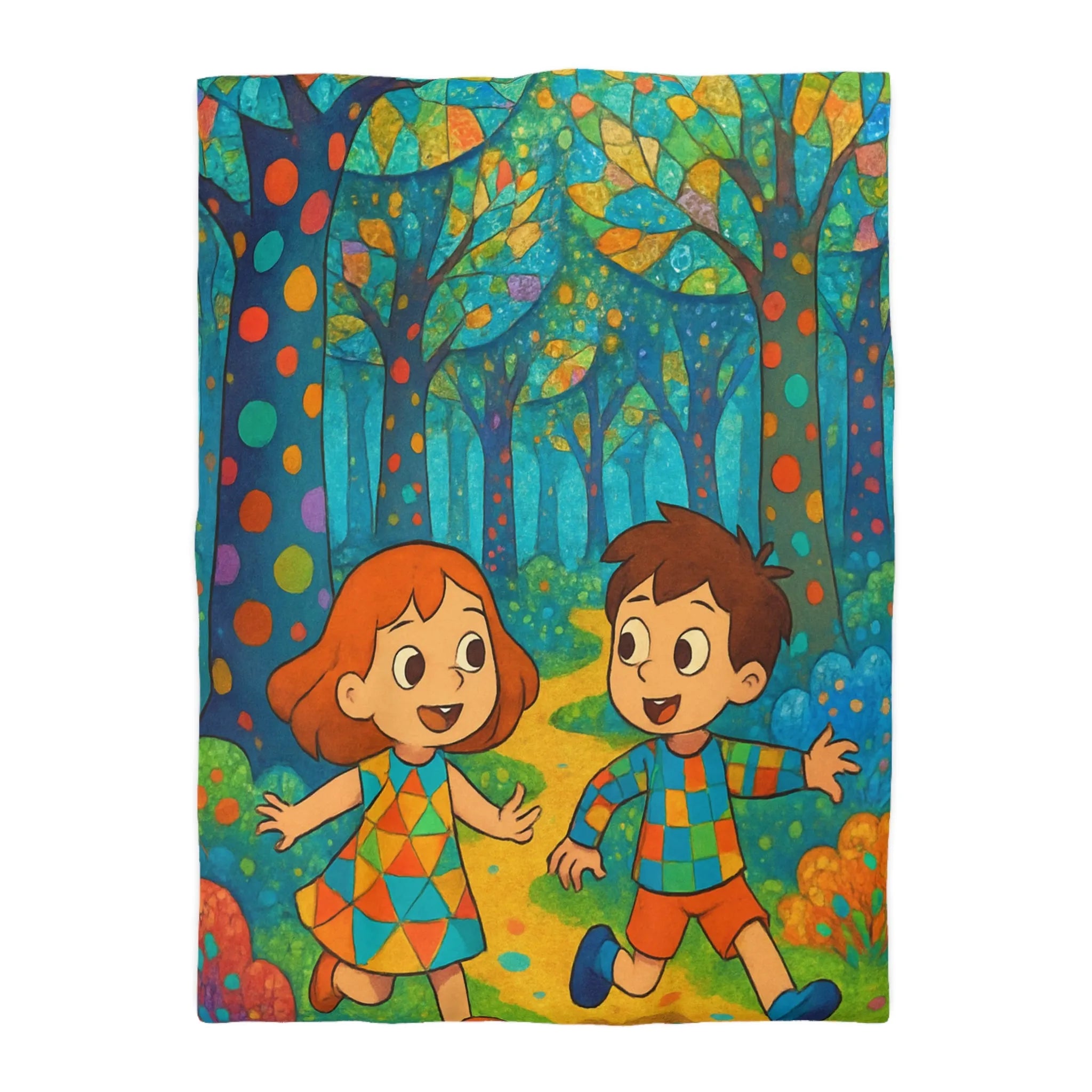 Housse de Couette Microfibre Création Artistique Moderne Design Exclusif Décoration Chambre