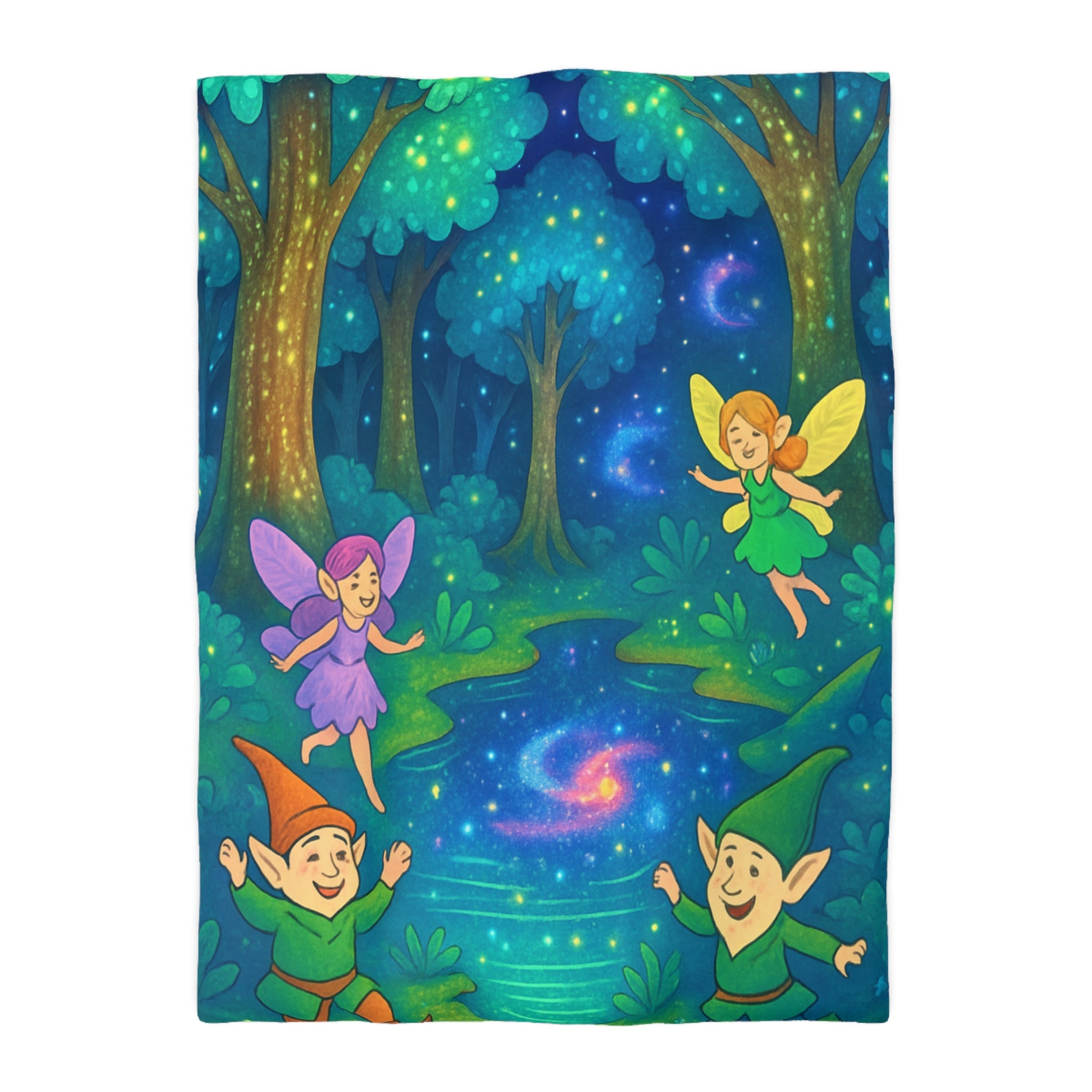 Housse de Couette Microfibre Illustration Unique Design Moderne Décoration Intérieure Raffinée