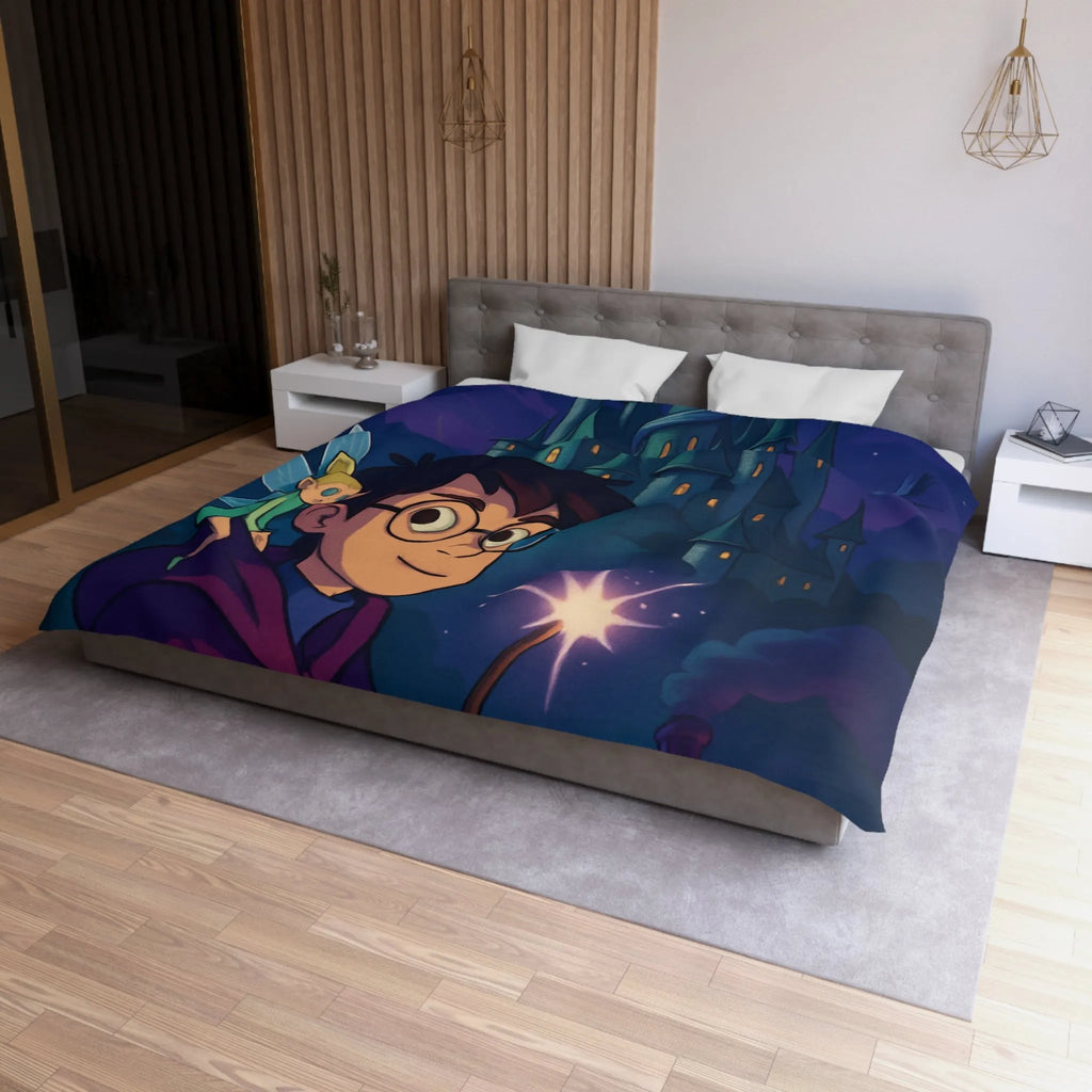 Housse de Couette Microfibre Création Artistique Moderne Design Exclusif Décoration Chambre