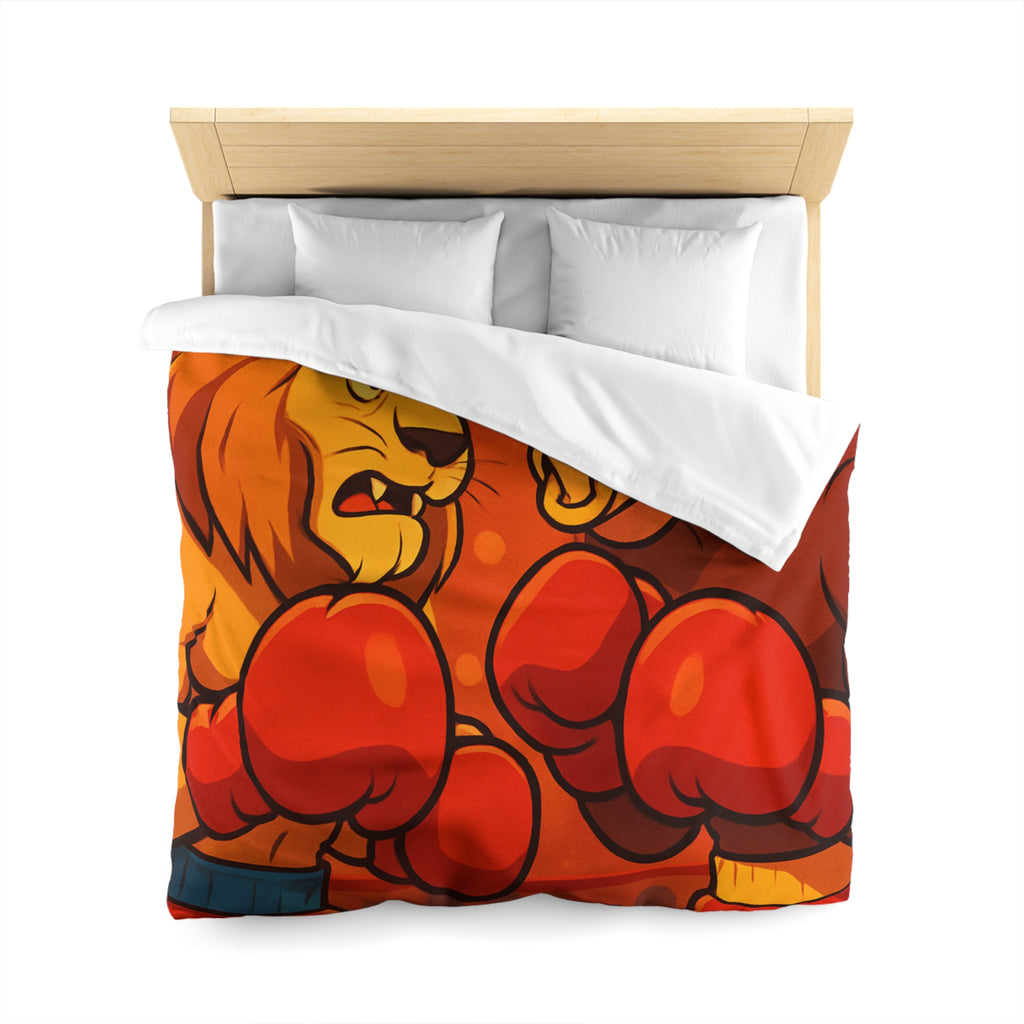 Housse de Couette Microfibre Design Artistique Moderne Décoration Chambre Confort Premium