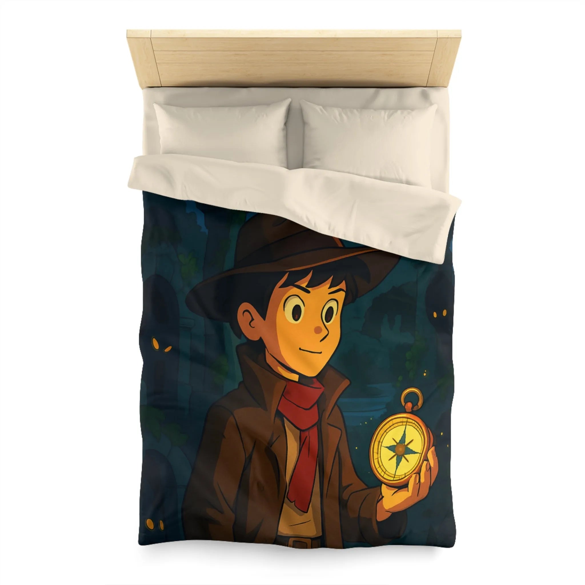 Explorez l'univers enchanteur grâce à cette housse de couette aventure sous la lune