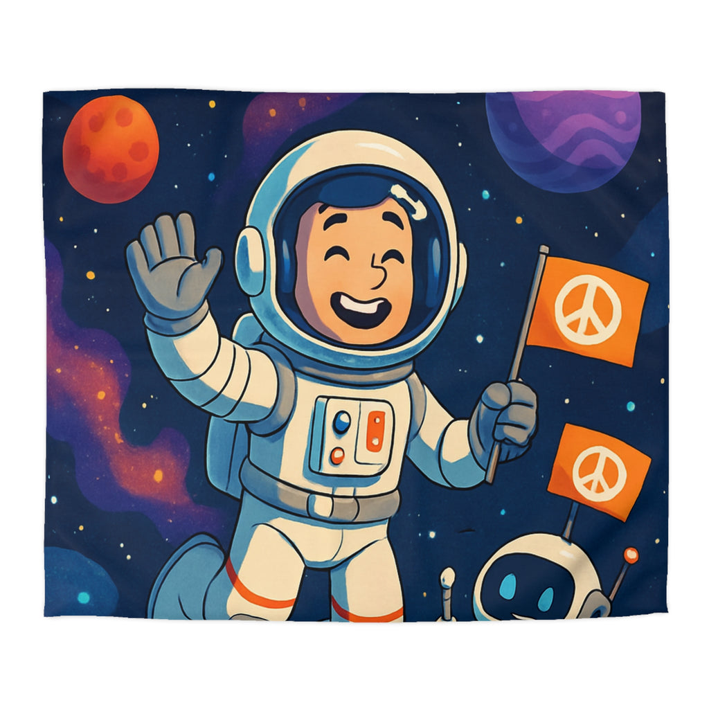 Housse de Couette Microfibre Motif Créatif Original Style Contemporain Chambre Élégante