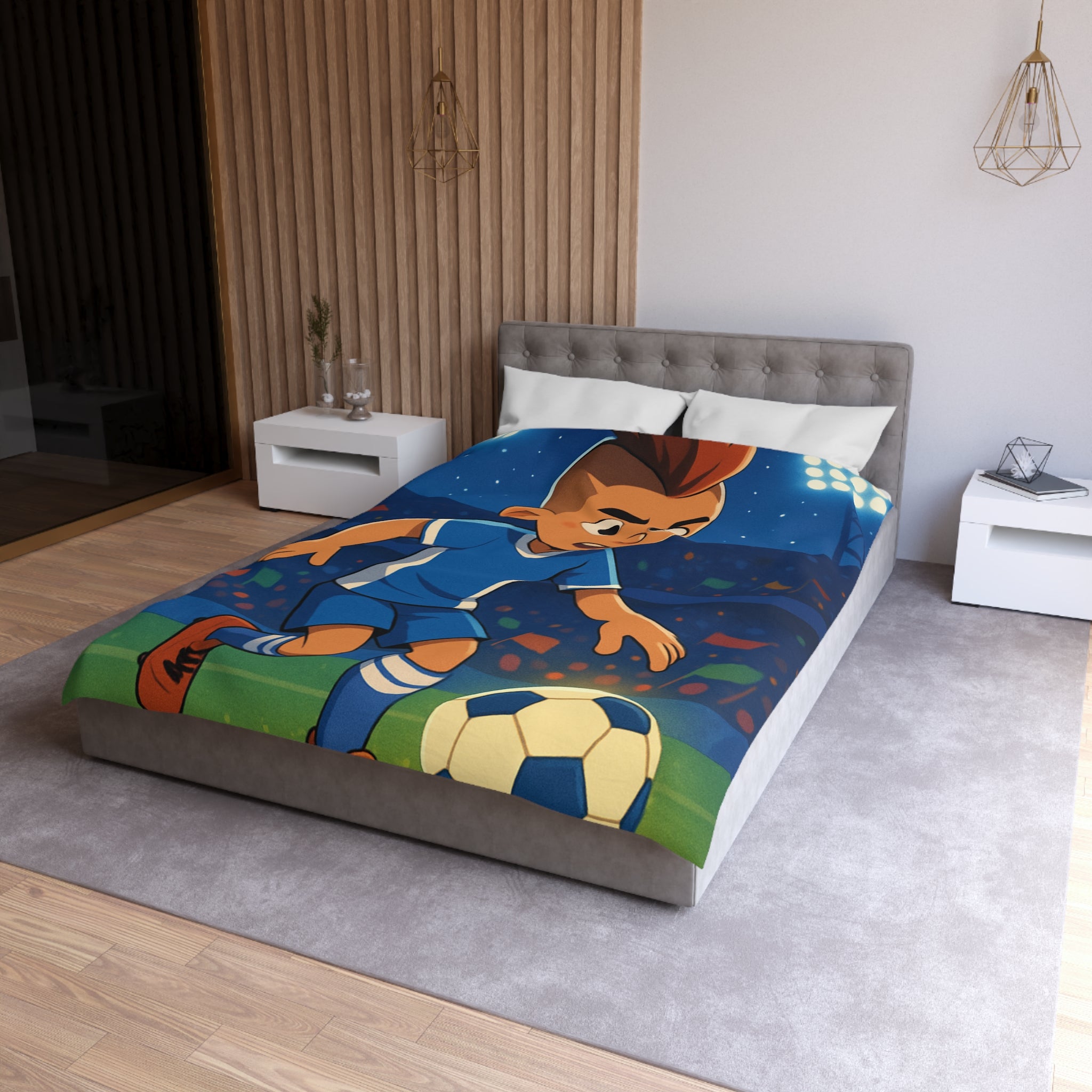 Housse de Couette Microfibre Création Artistique Moderne Design Exclusif Décoration Chambre