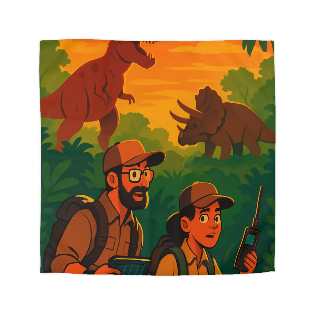 Housse de Couette Microfibre Illustration Unique Design Moderne Décoration Intérieure Raffinée