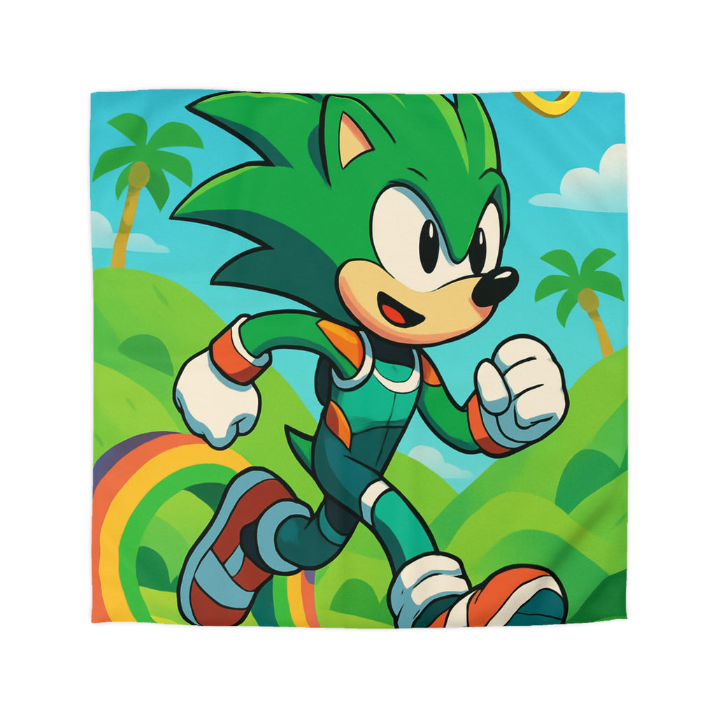 Housse de Couette Microfibre Motif Créatif Original Style Contemporain Chambre Élégante