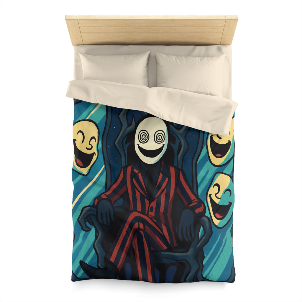 Housse de Couette Microfibre Design Artistique Moderne Décoration Chambre Confort Premium