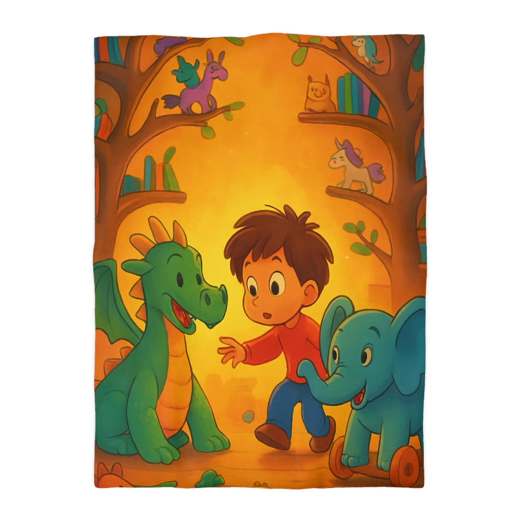 Housse de Couette Microfibre Art Graphique Contemporain Style Décoratif Chambre Tendance