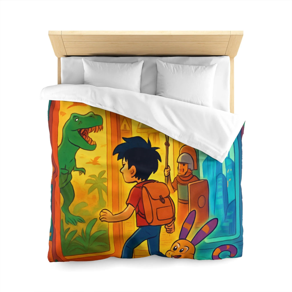 Housse de Couette Microfibre Création Artistique Moderne Design Exclusif Décoration Chambre