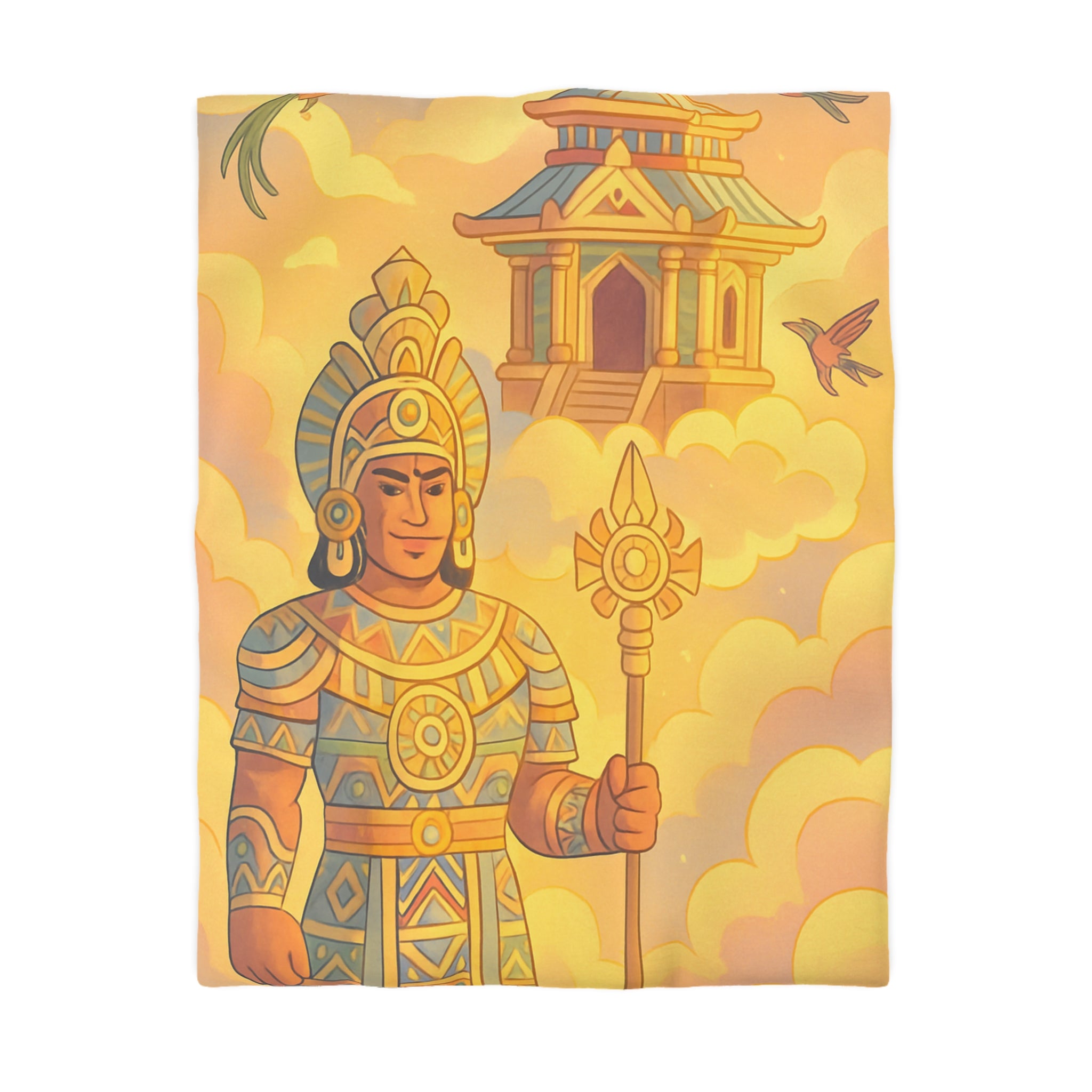 Housse de Couette Microfibre Motif Créatif Original Style Contemporain Chambre Élégante