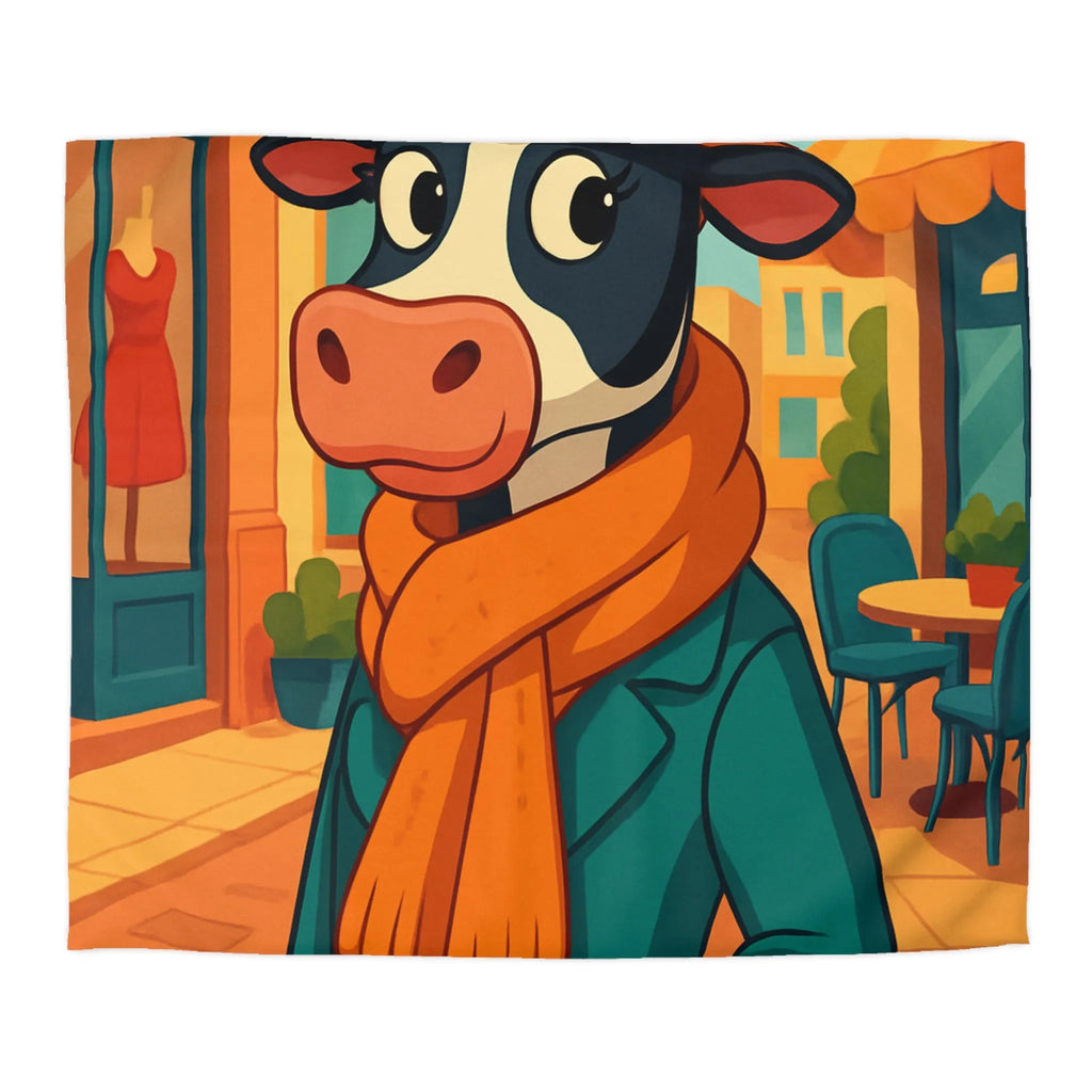 Housse de Couette Microfibre Art Graphique Contemporain Style Décoratif Chambre Tendance