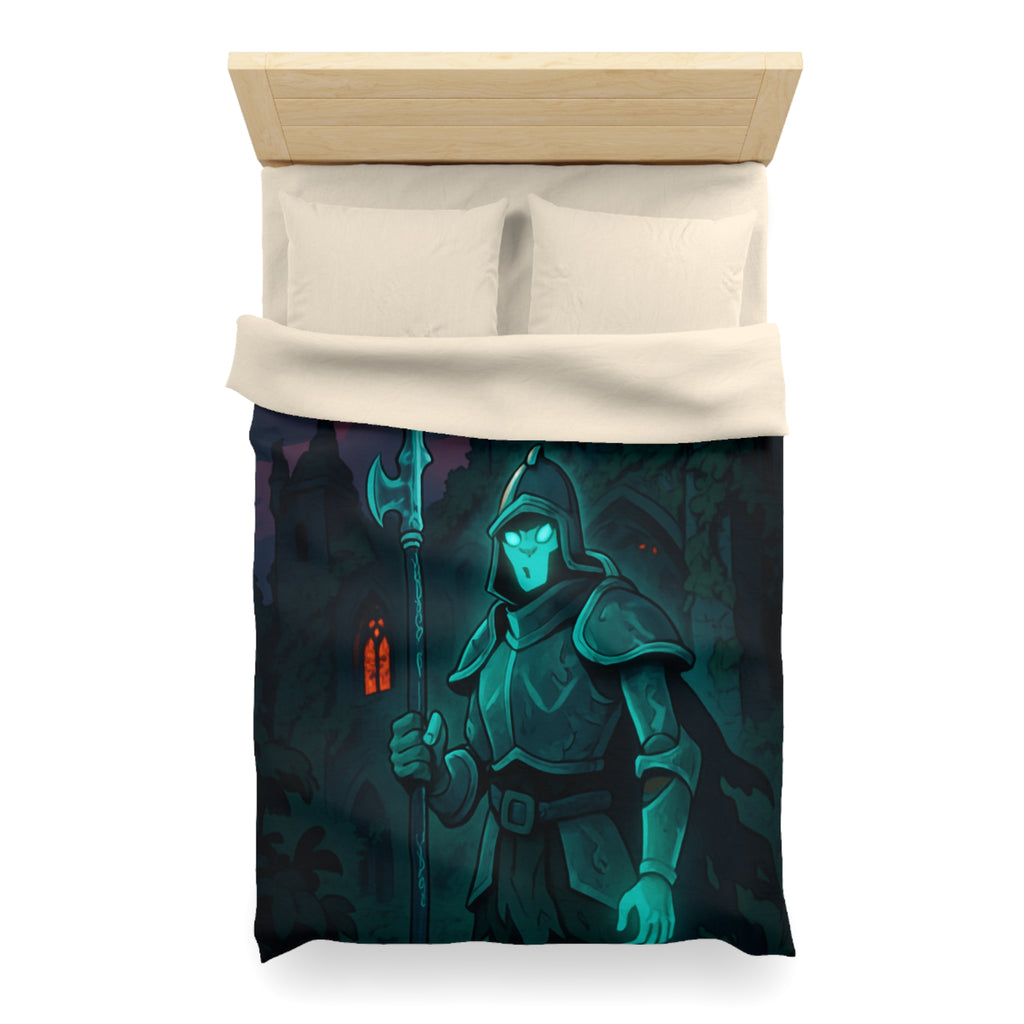 Housse de Couette Microfibre Illustration Unique Design Moderne Décoration Intérieure Raffinée